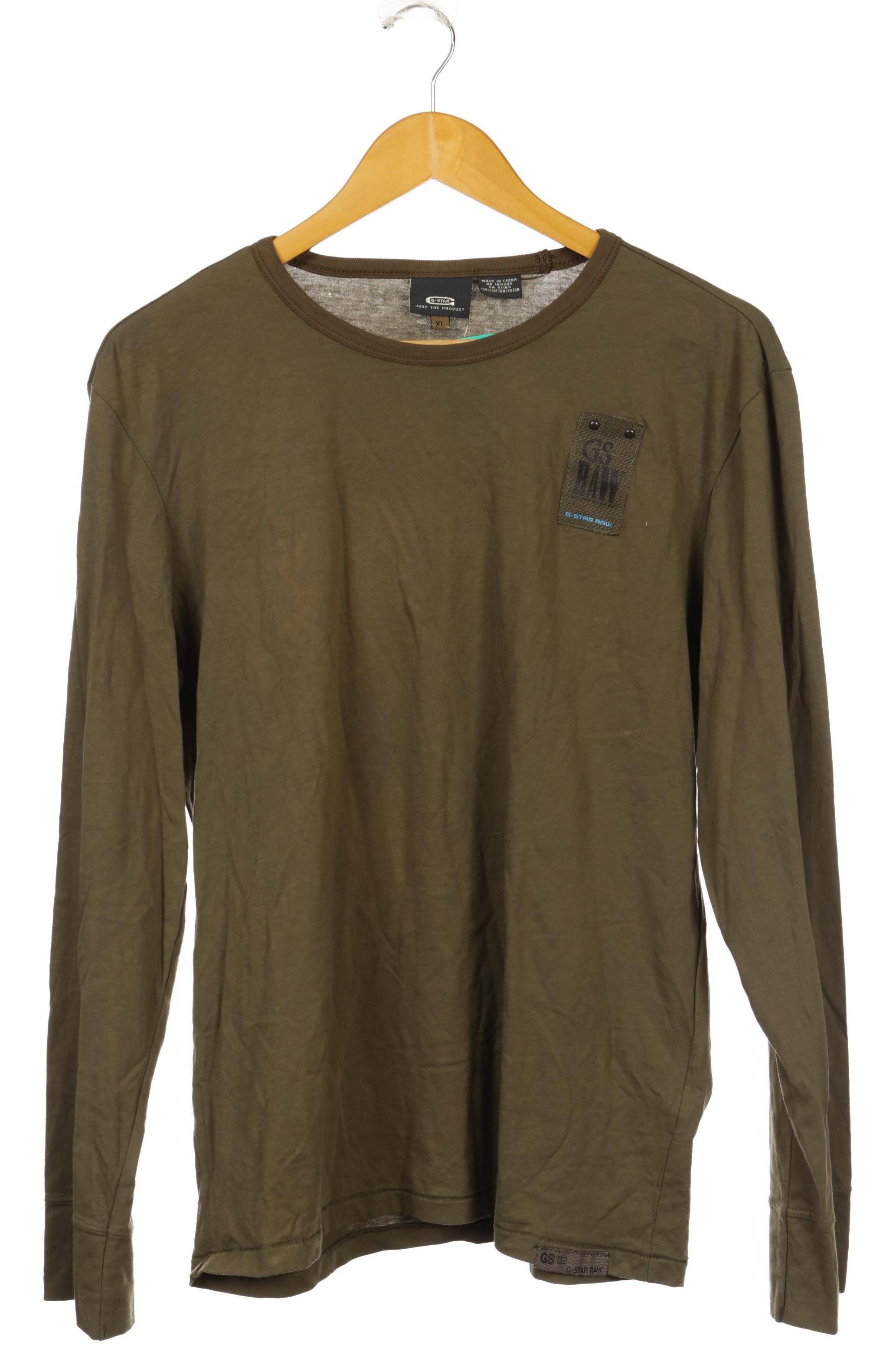 

G Star RAW Herren Langarmshirt, grün, Gr.