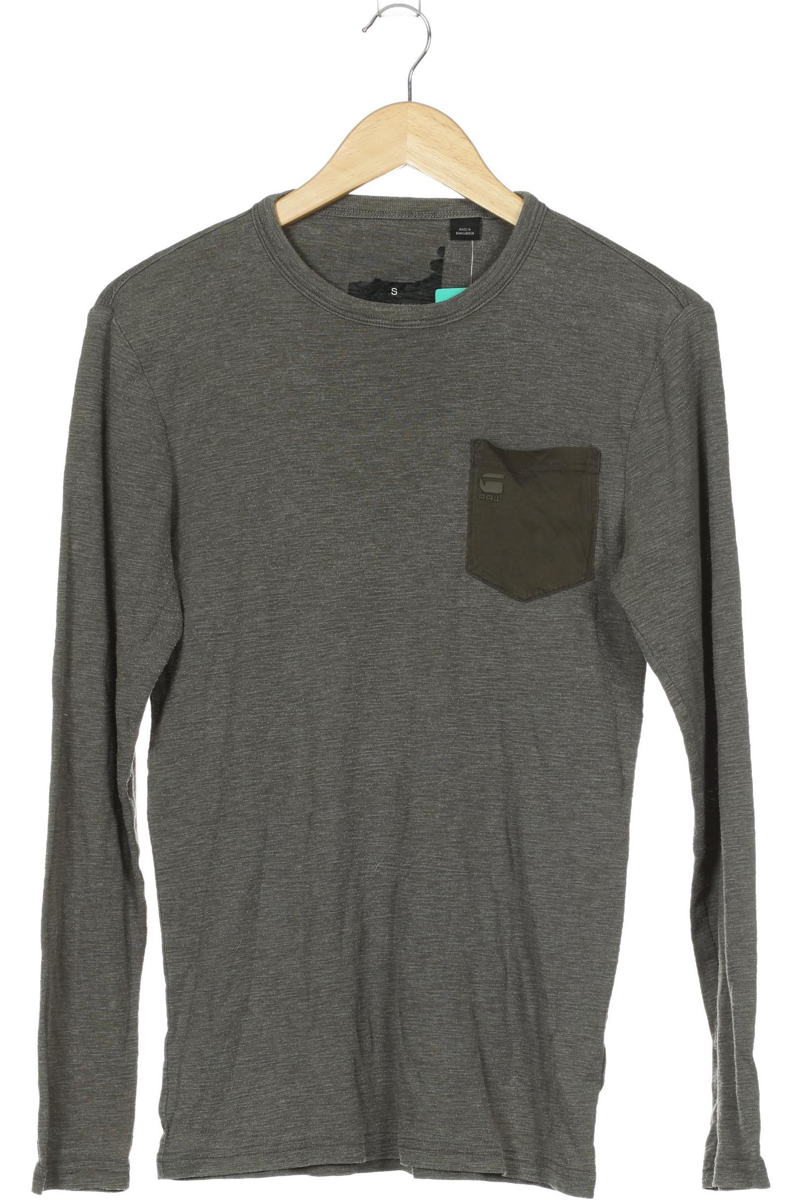 

G Star RAW Herren Langarmshirt, grau, Gr.
