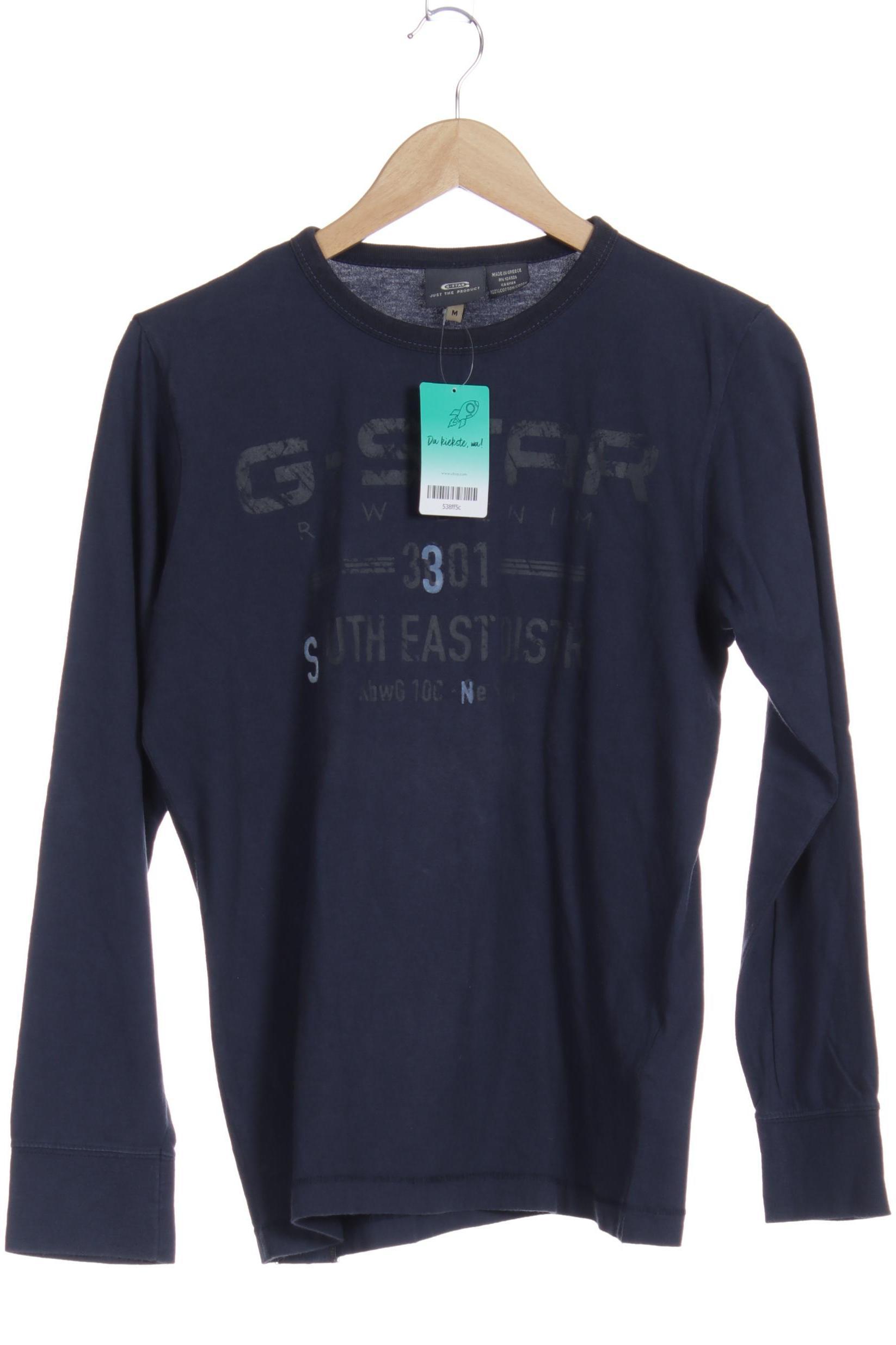 

G Star RAW Herren Langarmshirt, blau, Gr.