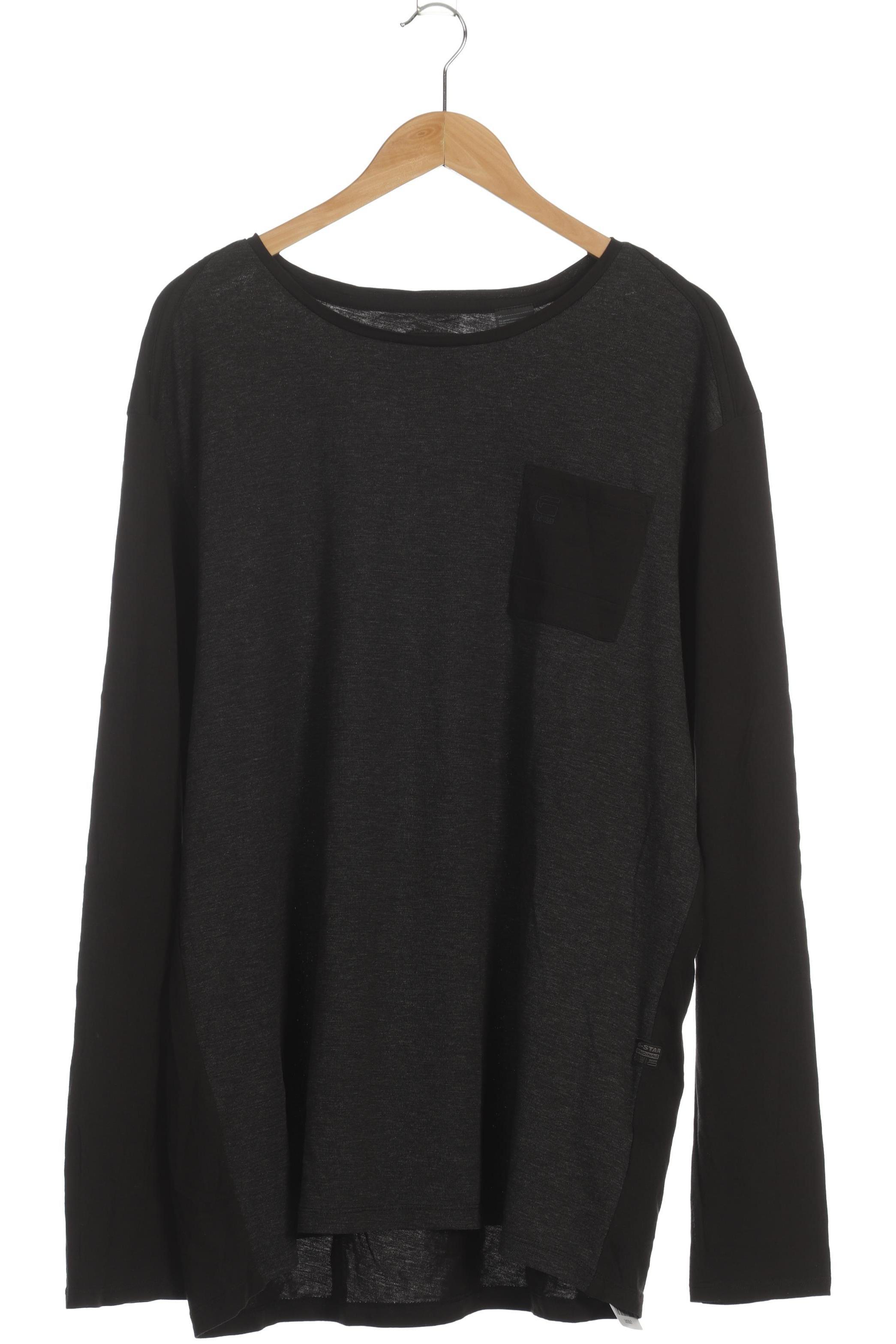 

G Star RAW Herren Langarmshirt, schwarz, Gr.