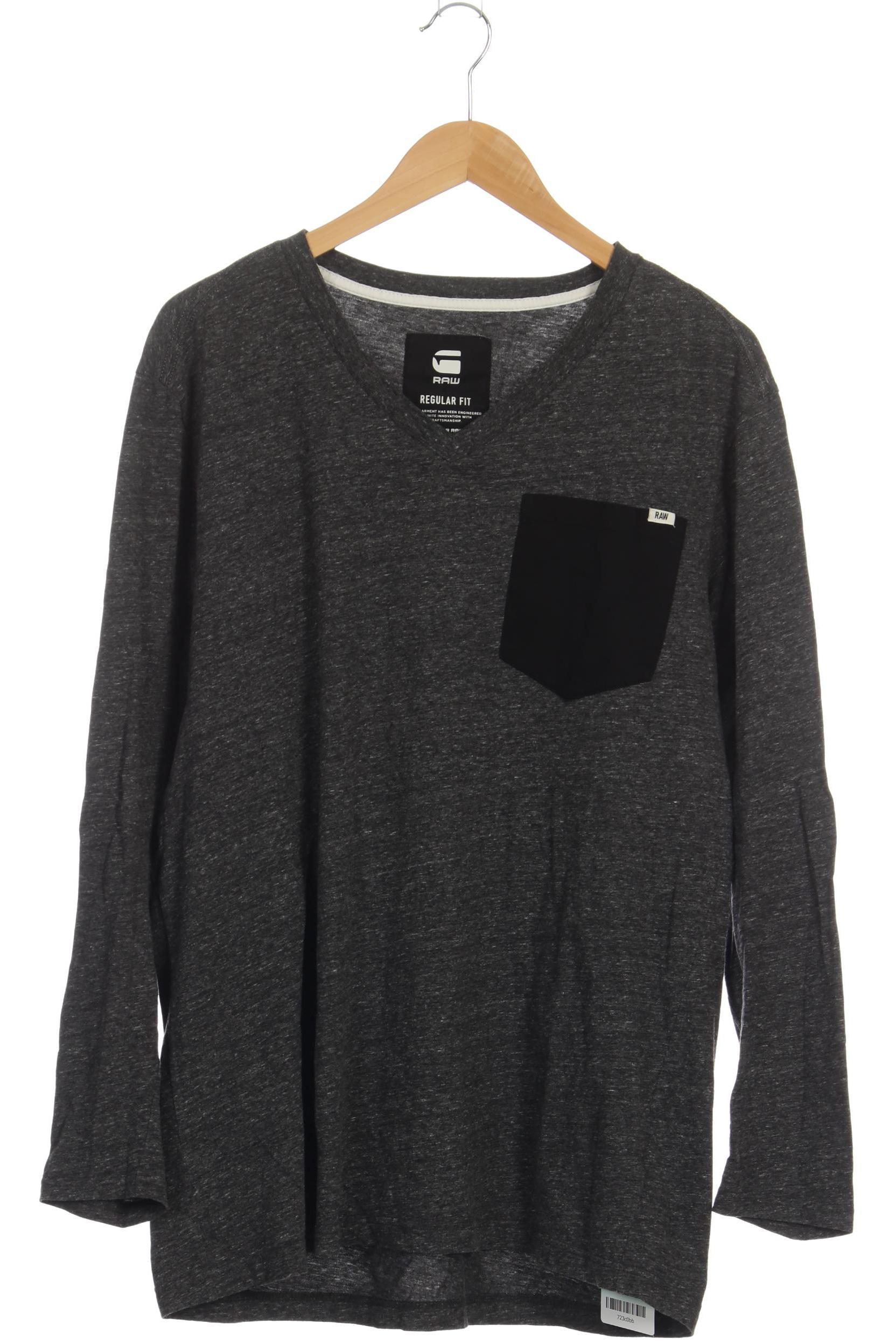 

G Star RAW Herren Langarmshirt, grau, Gr.