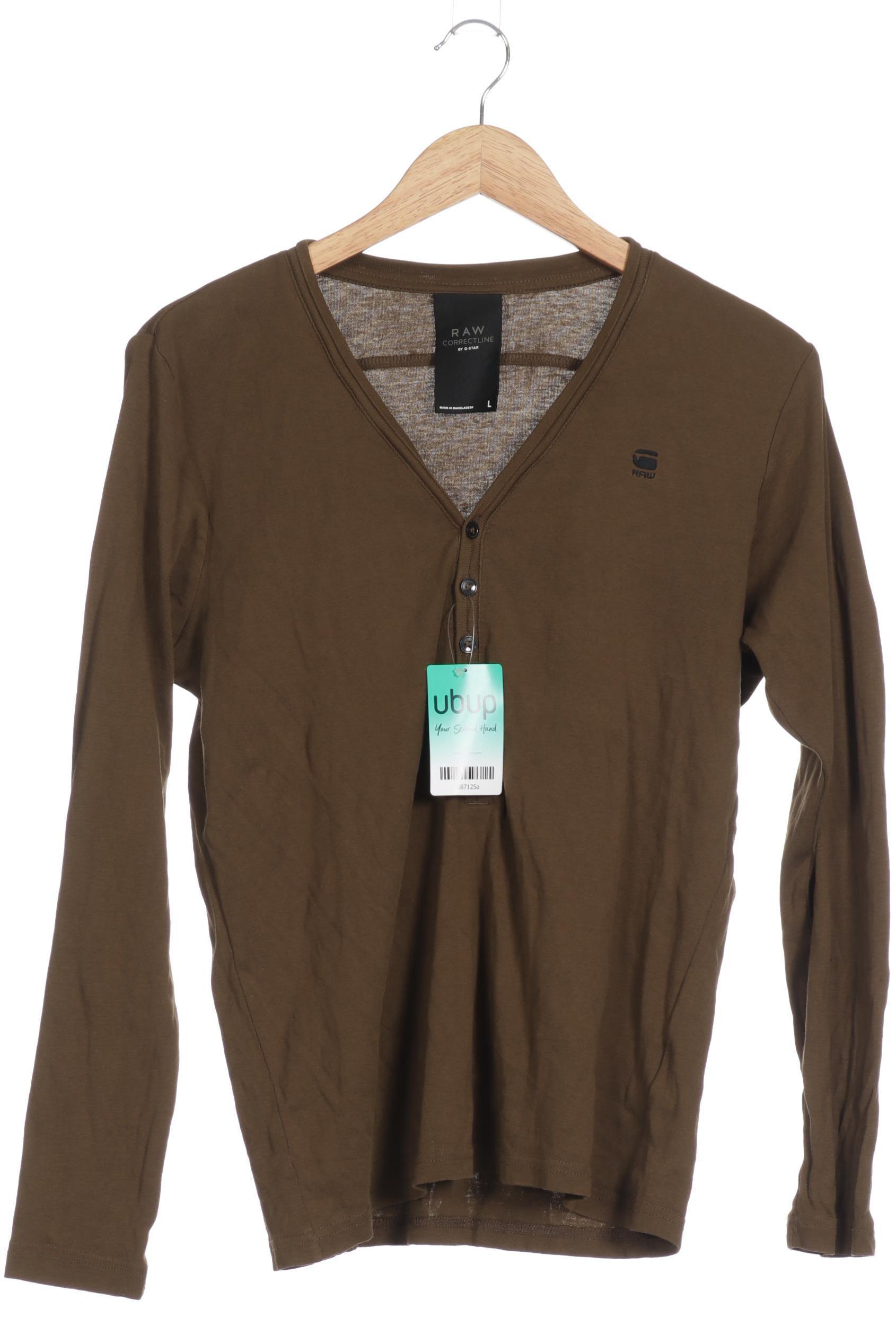 

G Star RAW Herren Langarmshirt, grün, Gr.