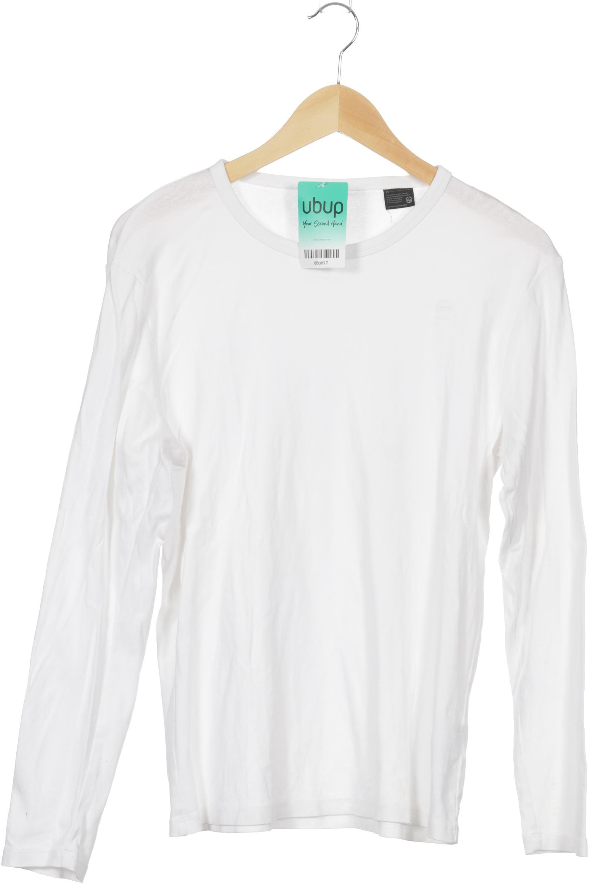 

G Star RAW Herren Langarmshirt, weiß, Gr.