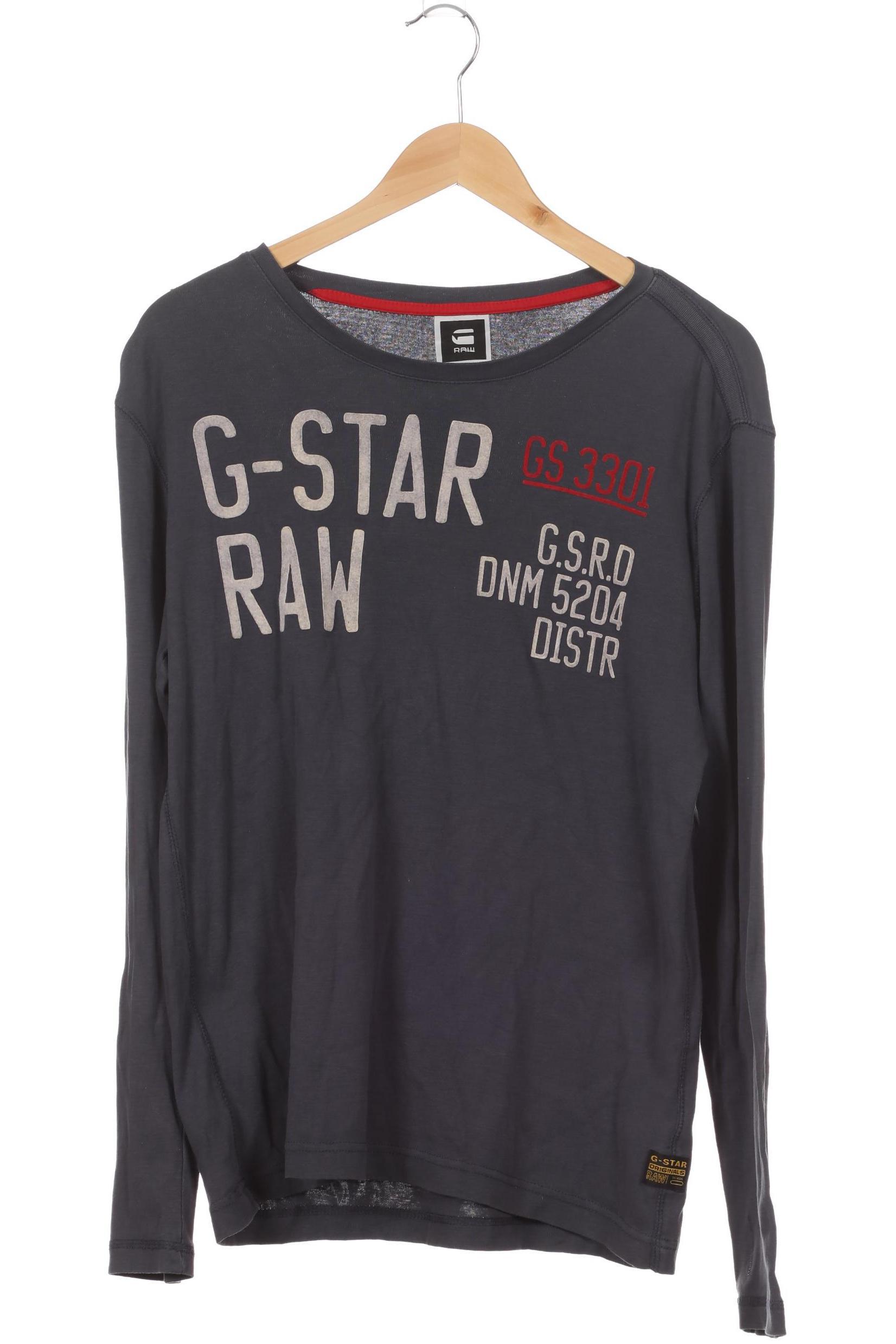 

G Star RAW Herren Langarmshirt, grau, Gr.