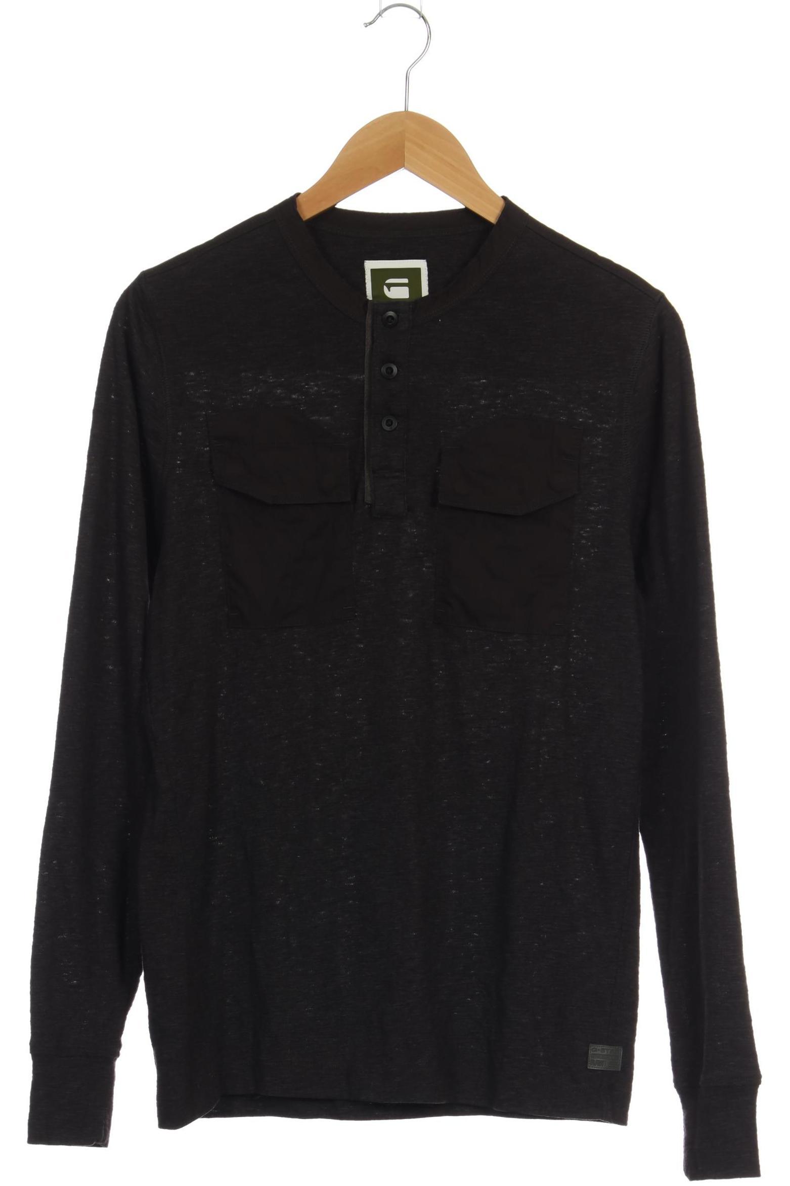 

G Star RAW Herren Langarmshirt, schwarz, Gr.