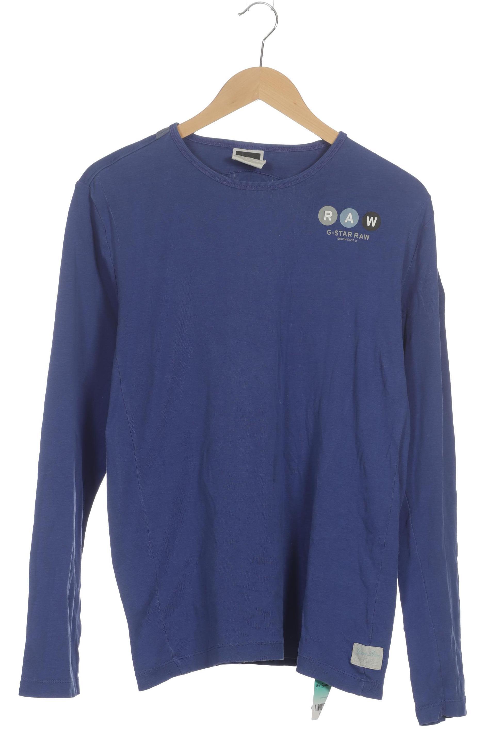 

G Star RAW Herren Langarmshirt, blau, Gr.