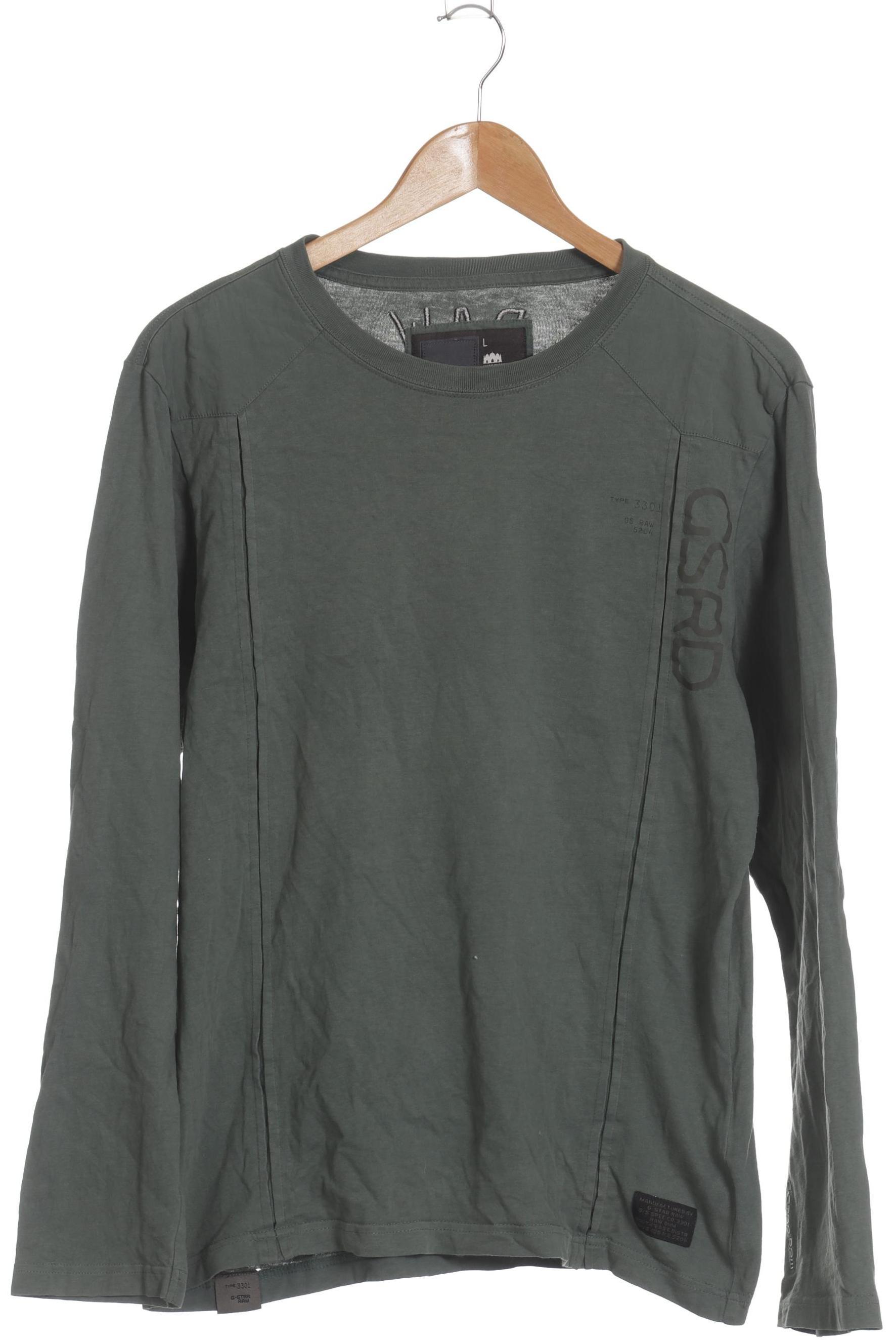Thumbnail - G Star RAW Herren Langarmshirt, grün, Gr.