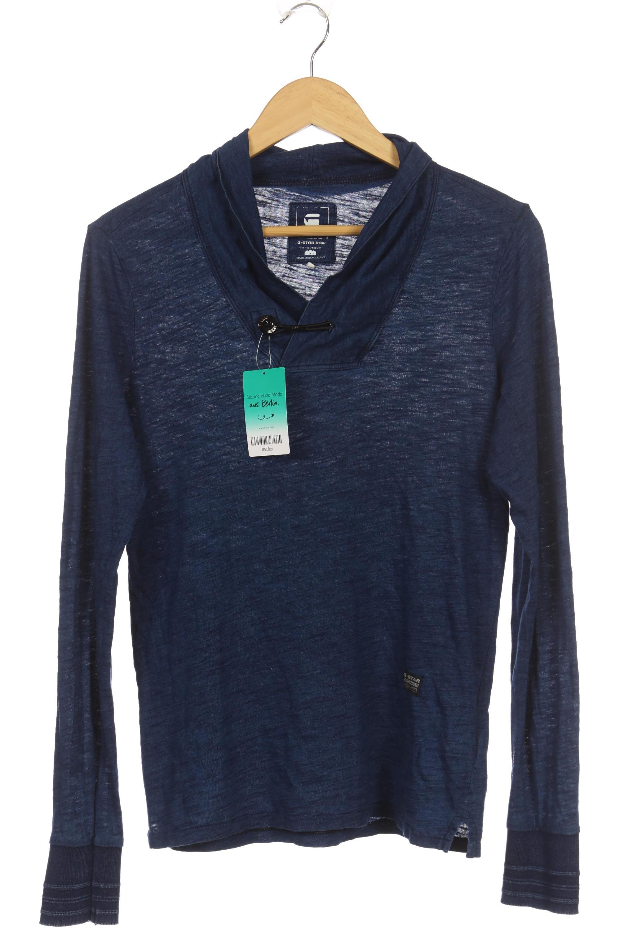 

G Star RAW Herren Langarmshirt, blau, Gr.