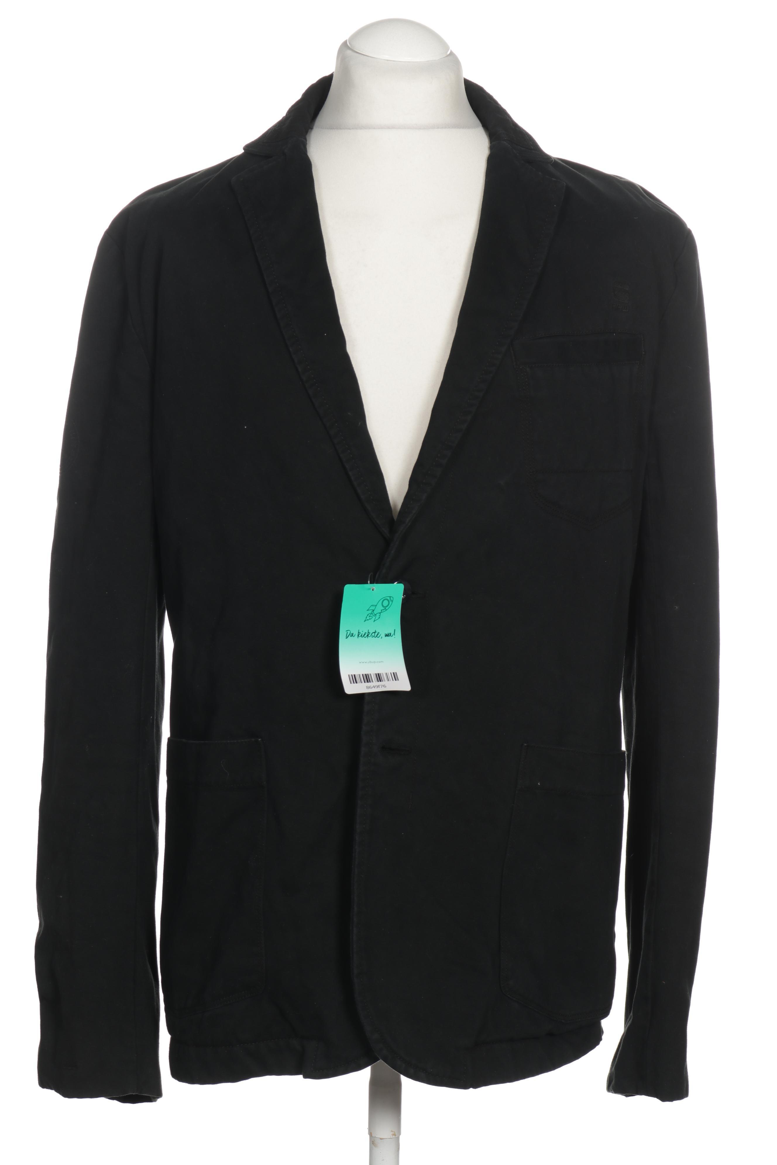 

G Star RAW Herren Sakko, schwarz, Gr. 56