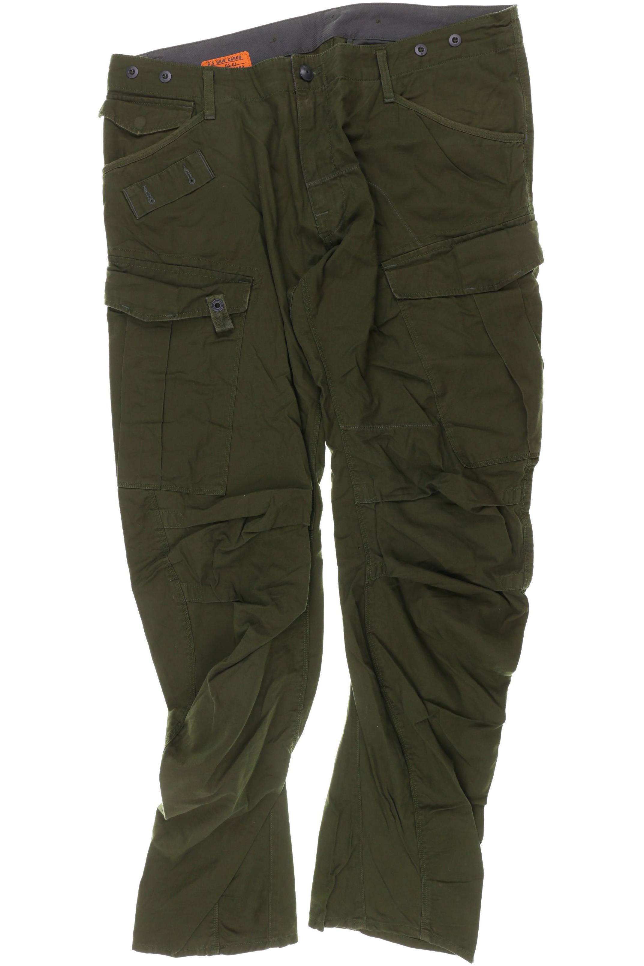 

G Star RAW Herren Stoffhose, grün, Gr. 38