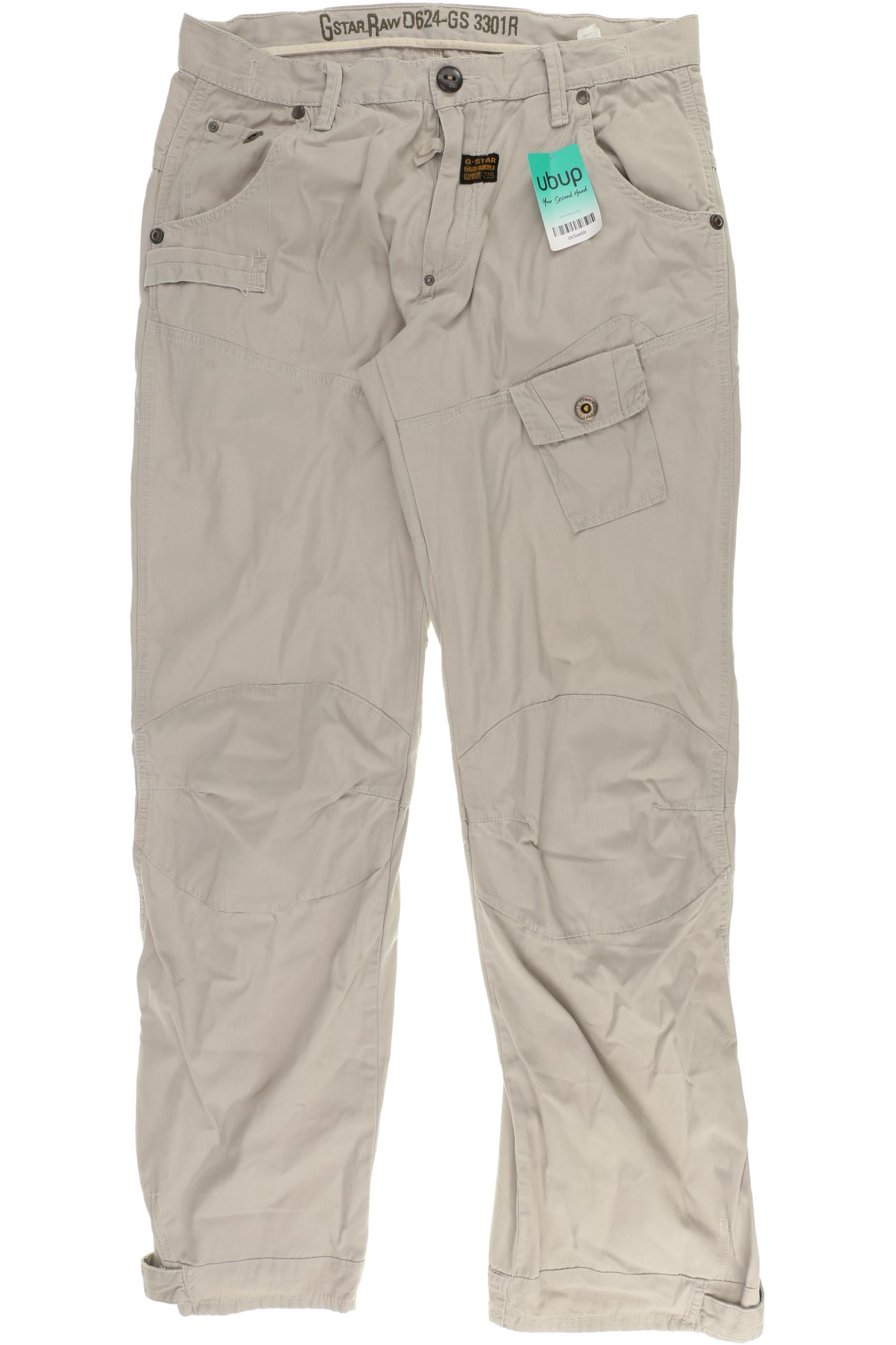 

G Star RAW Herren Stoffhose, beige, Gr. 34