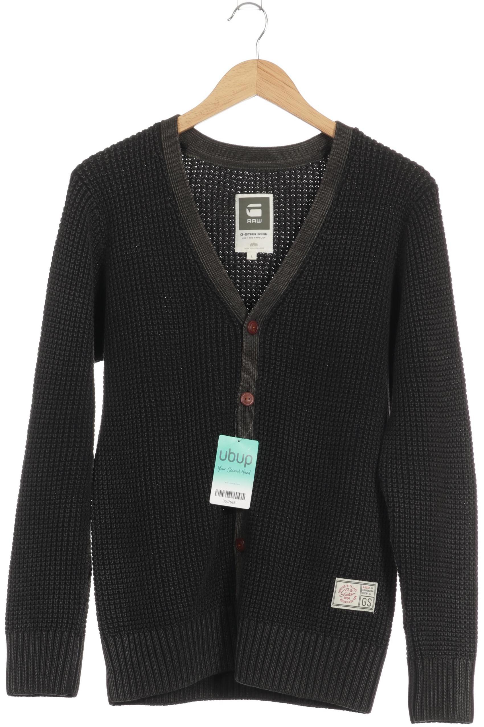 

G Star RAW Herren Strickjacke, schwarz, Gr.