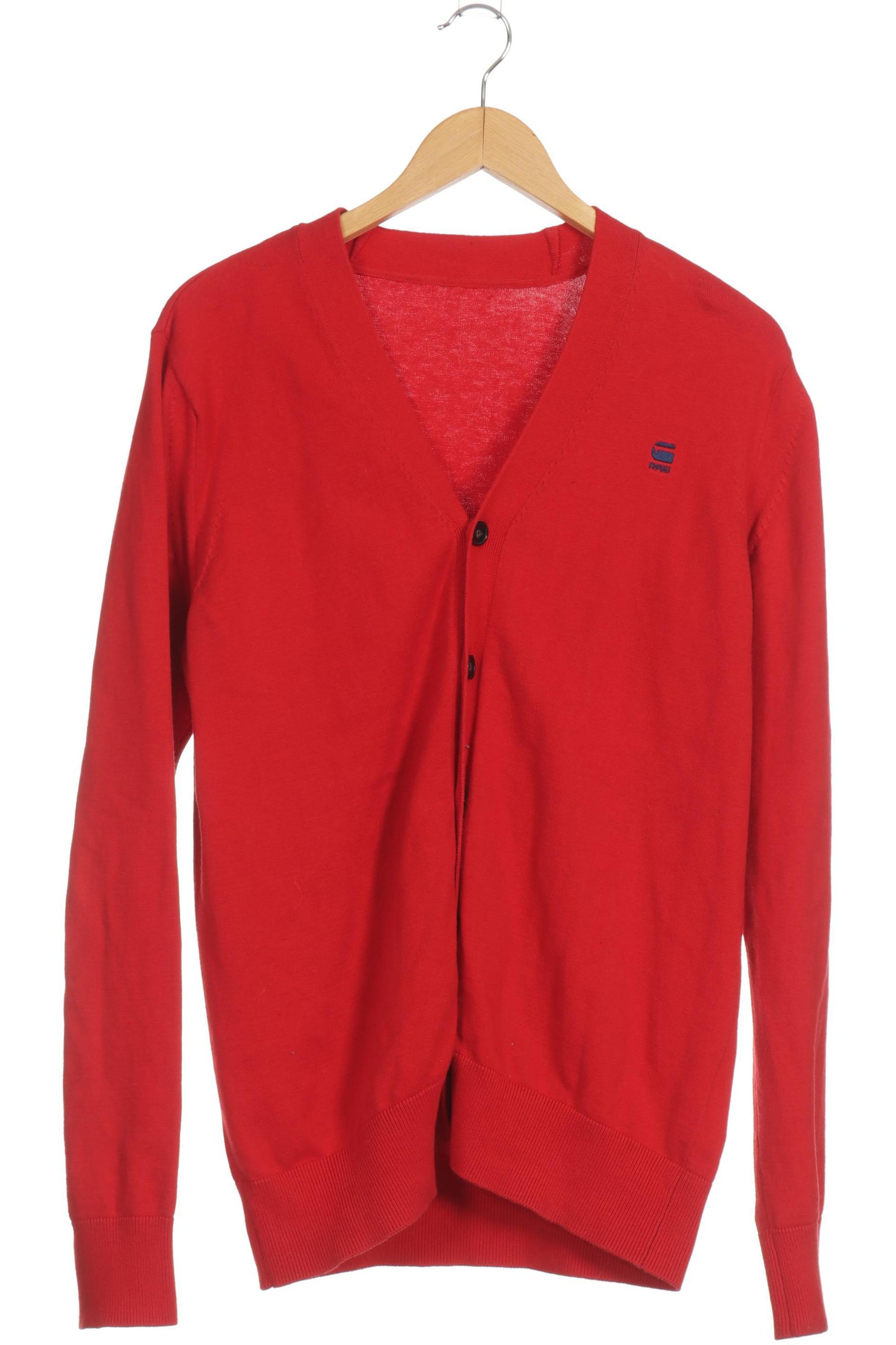 

G Star RAW Herren Strickjacke, rot, Gr.