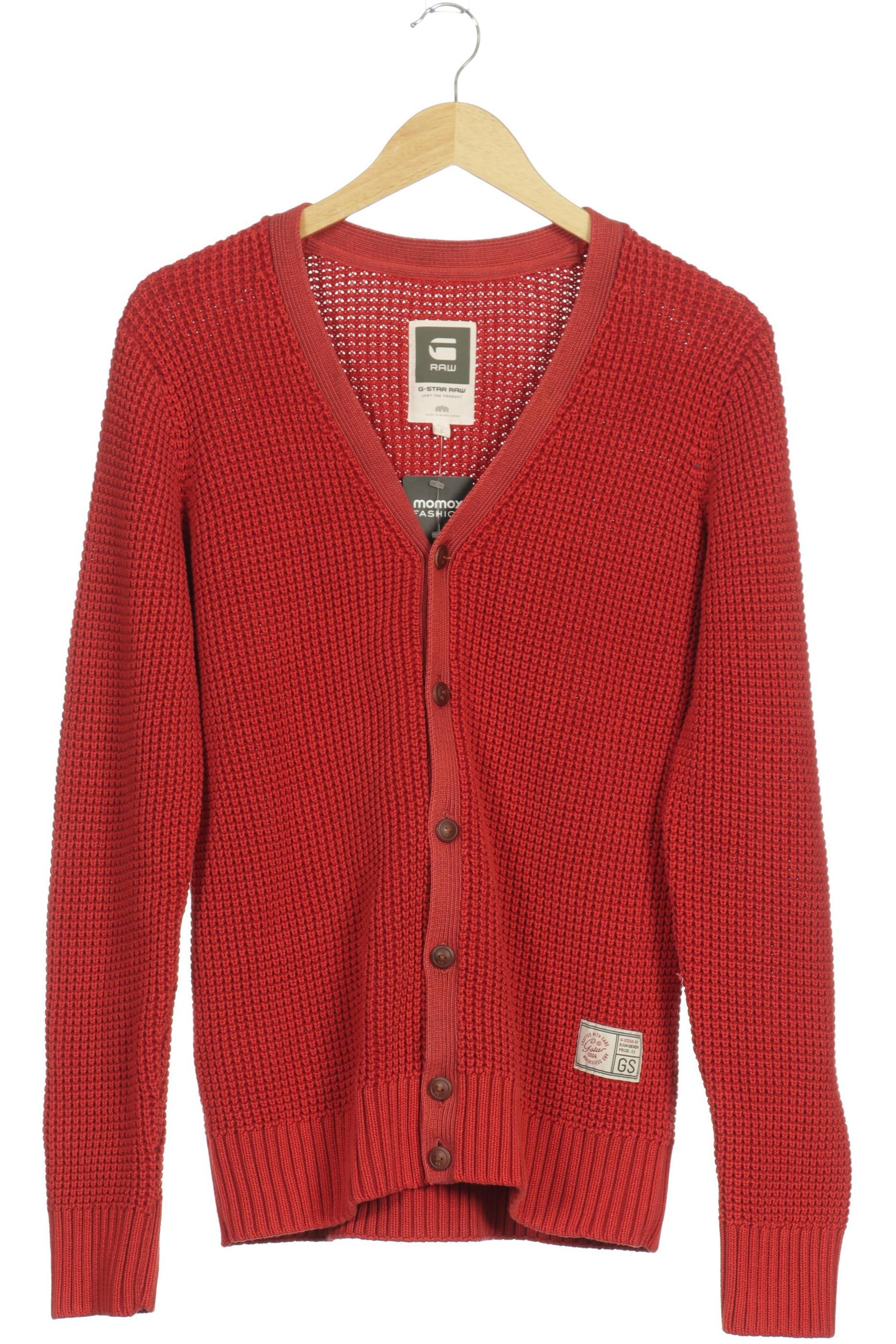 Thumbnail - G Star RAW Herren Strickjacke, rot, Gr.