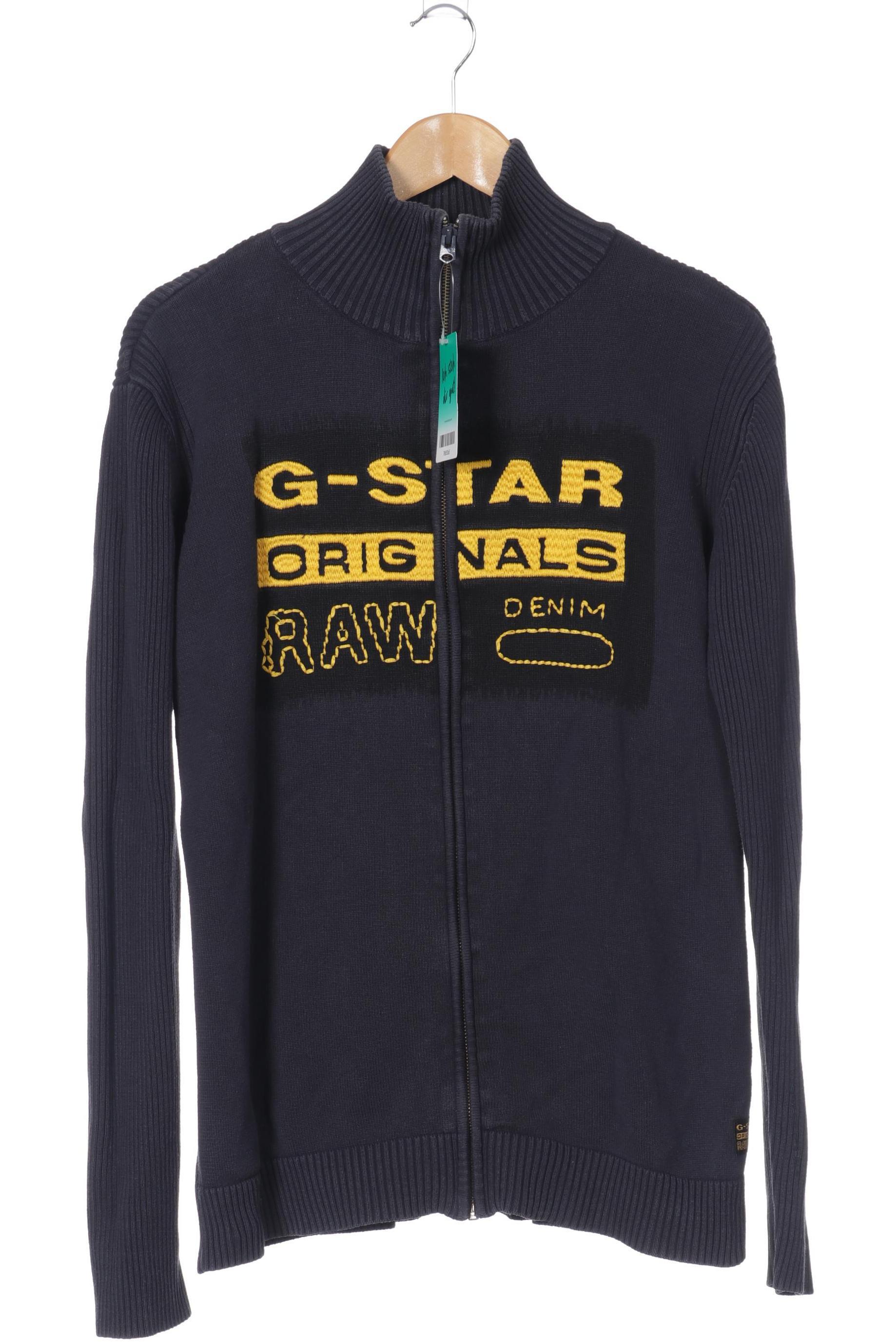 Thumbnail - G Star RAW Herren Strickjacke, blau, Gr.