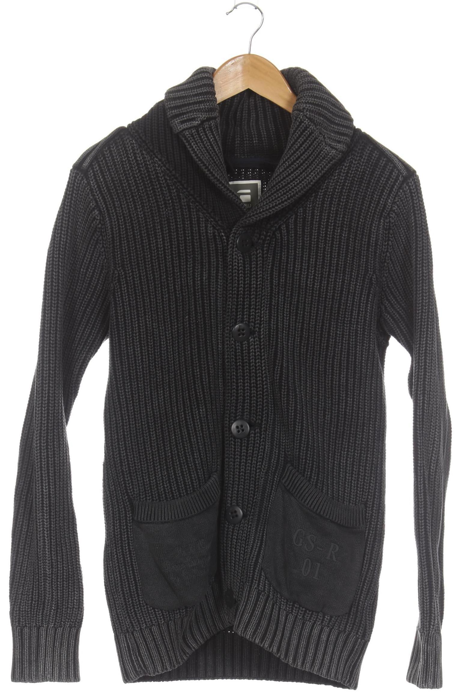 Thumbnail - G Star RAW Herren Strickjacke, grau, Gr.