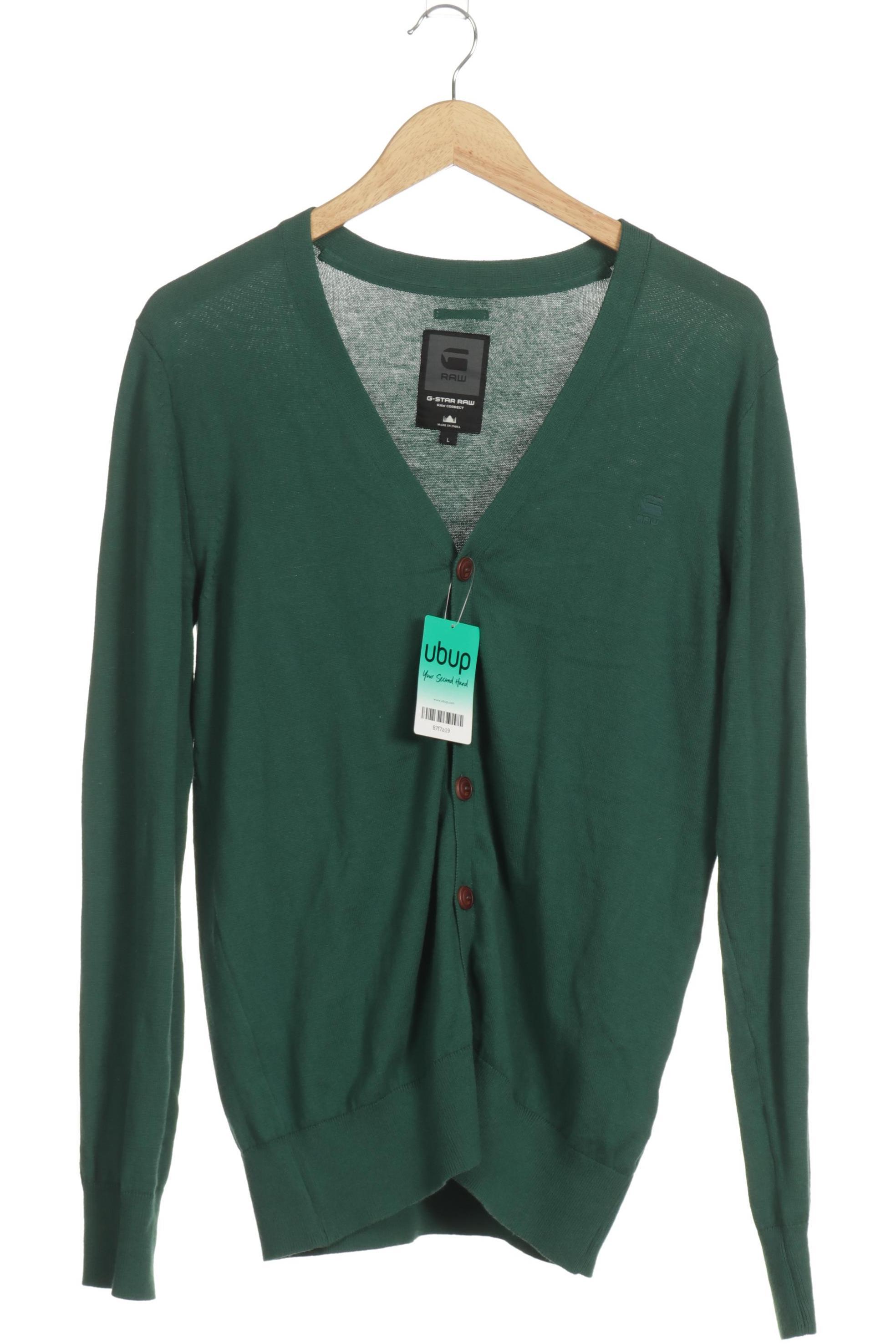 

G Star RAW Herren Strickjacke, grün, Gr.