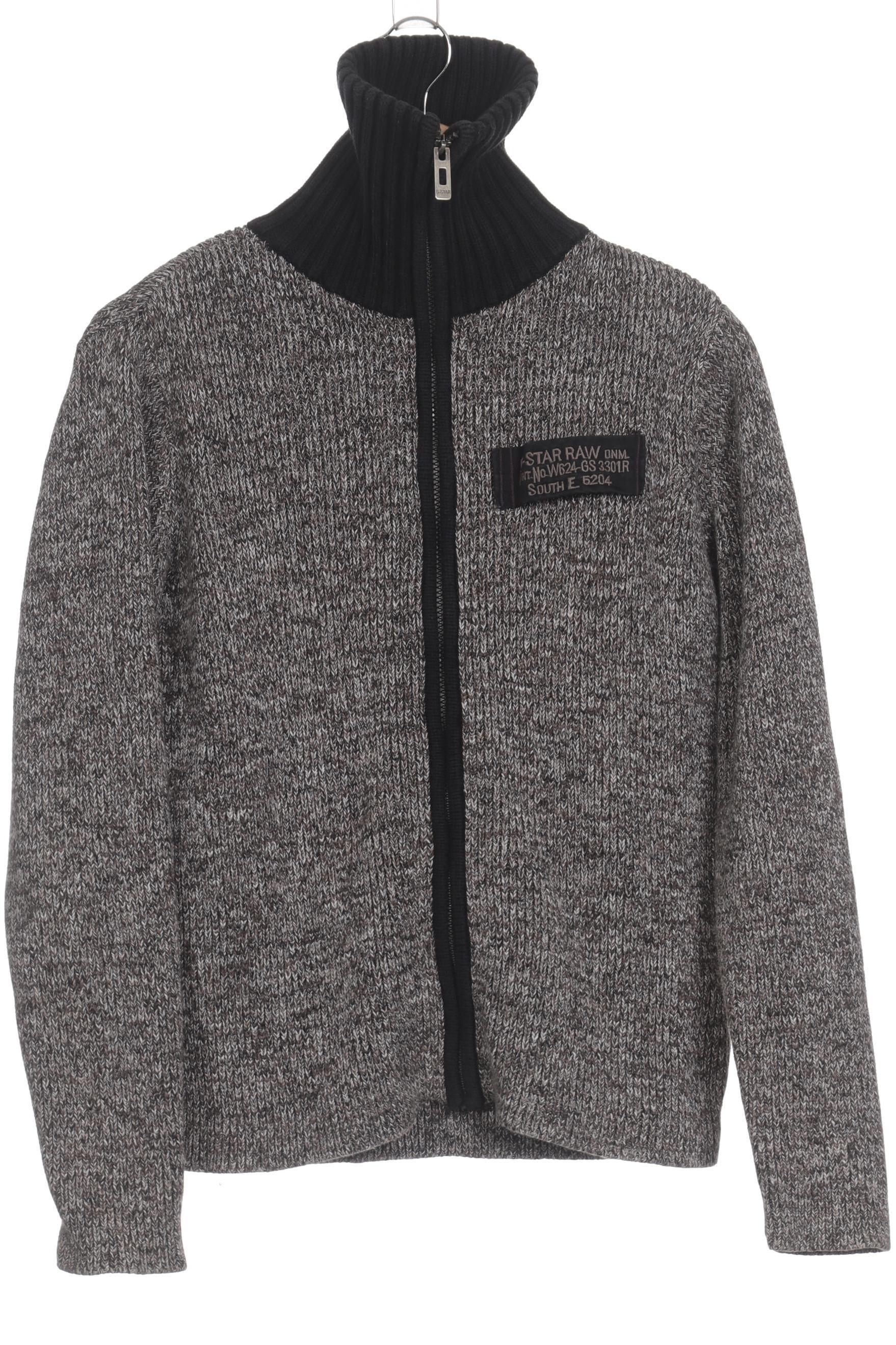 

G Star RAW Herren Strickjacke, grau, Gr.