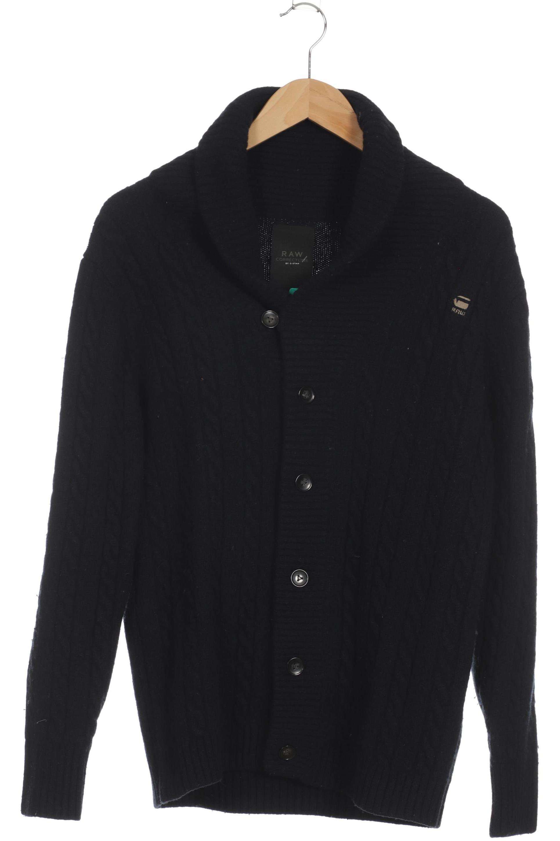 

G Star RAW Herren Strickjacke, schwarz, Gr.