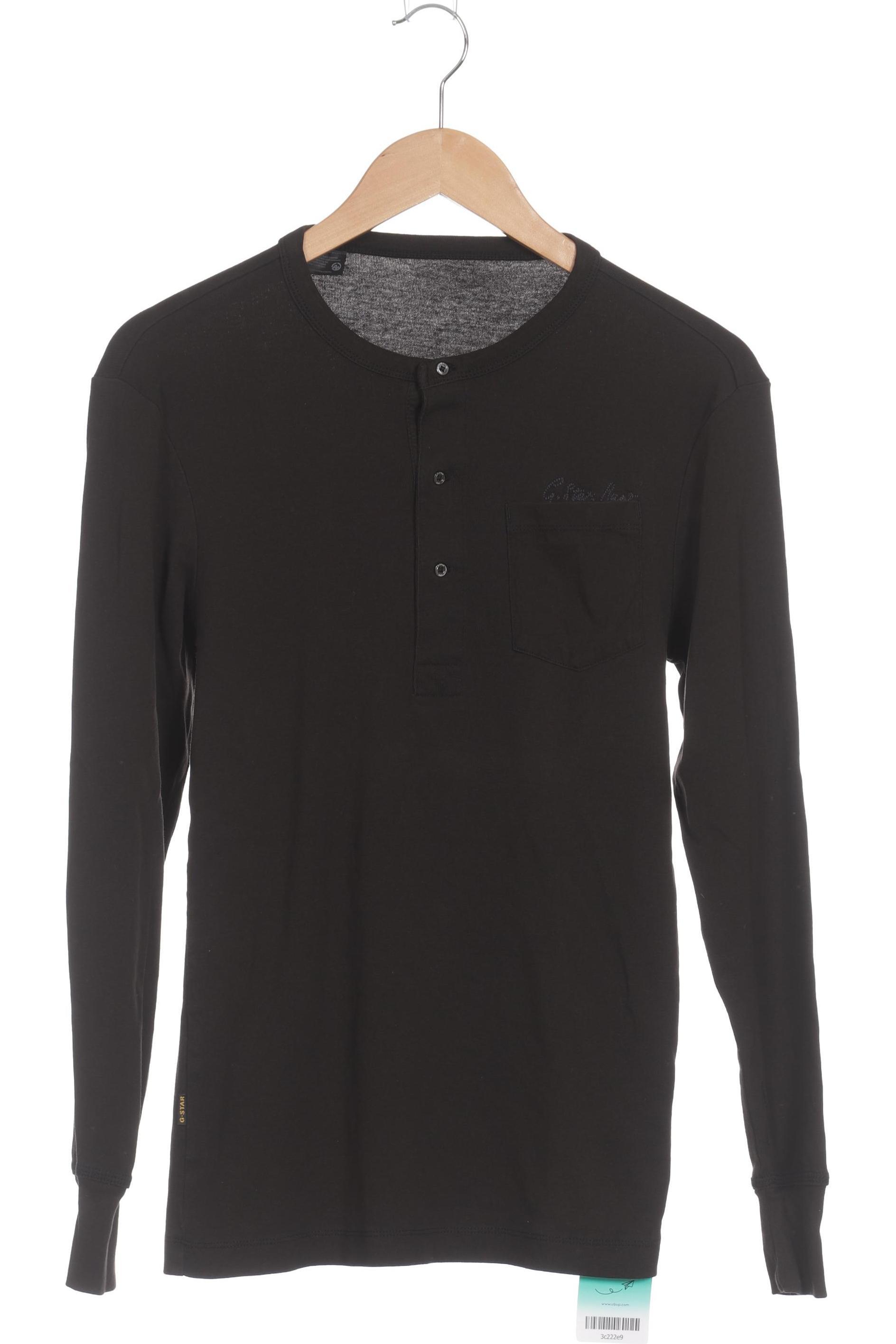 

G Star RAW Herren Langarmshirt, schwarz, Gr.