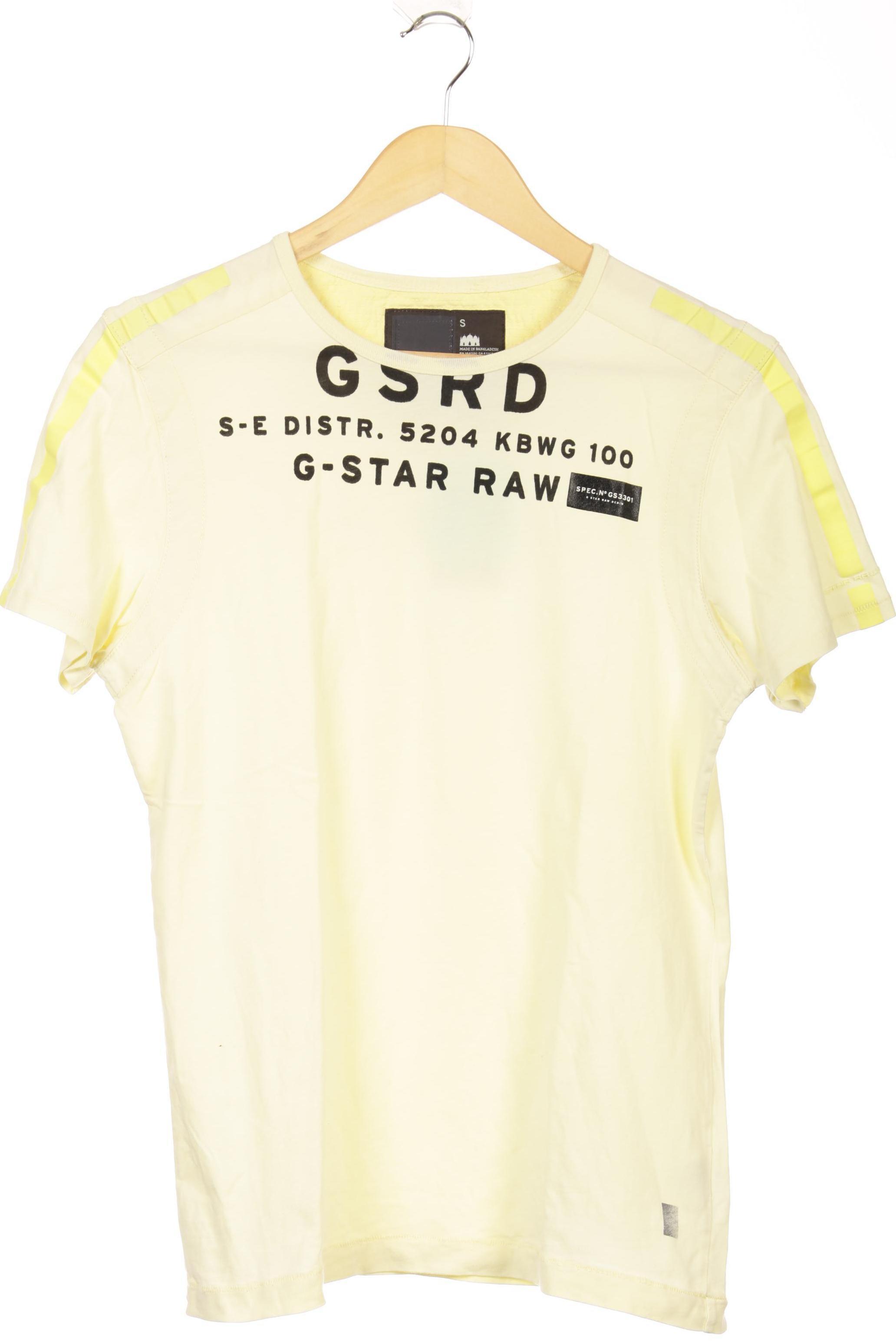 

G Star RAW Herren T-Shirt, gelb, Gr.