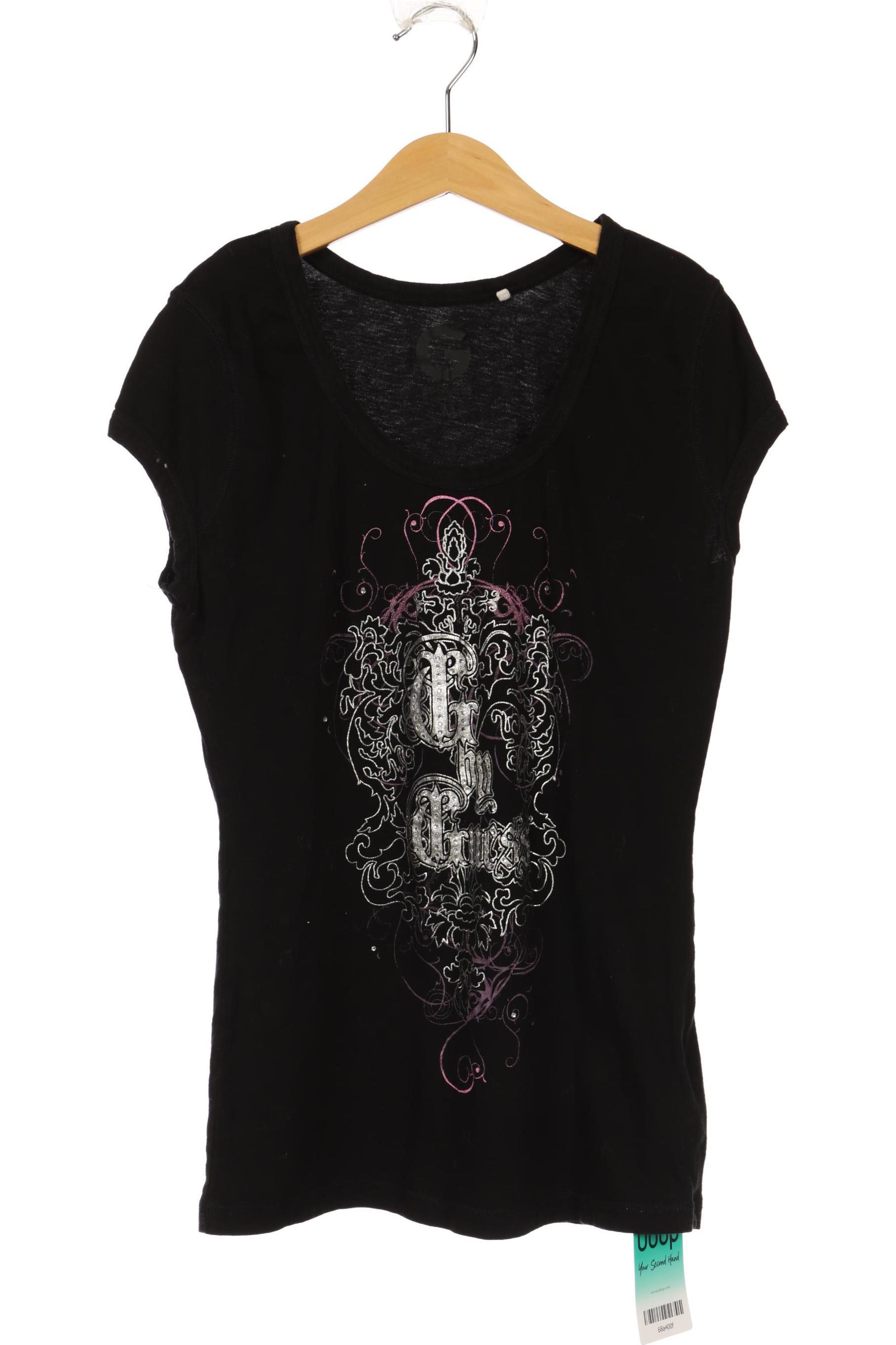 

G by Guess Damen T-Shirt, schwarz, Gr.