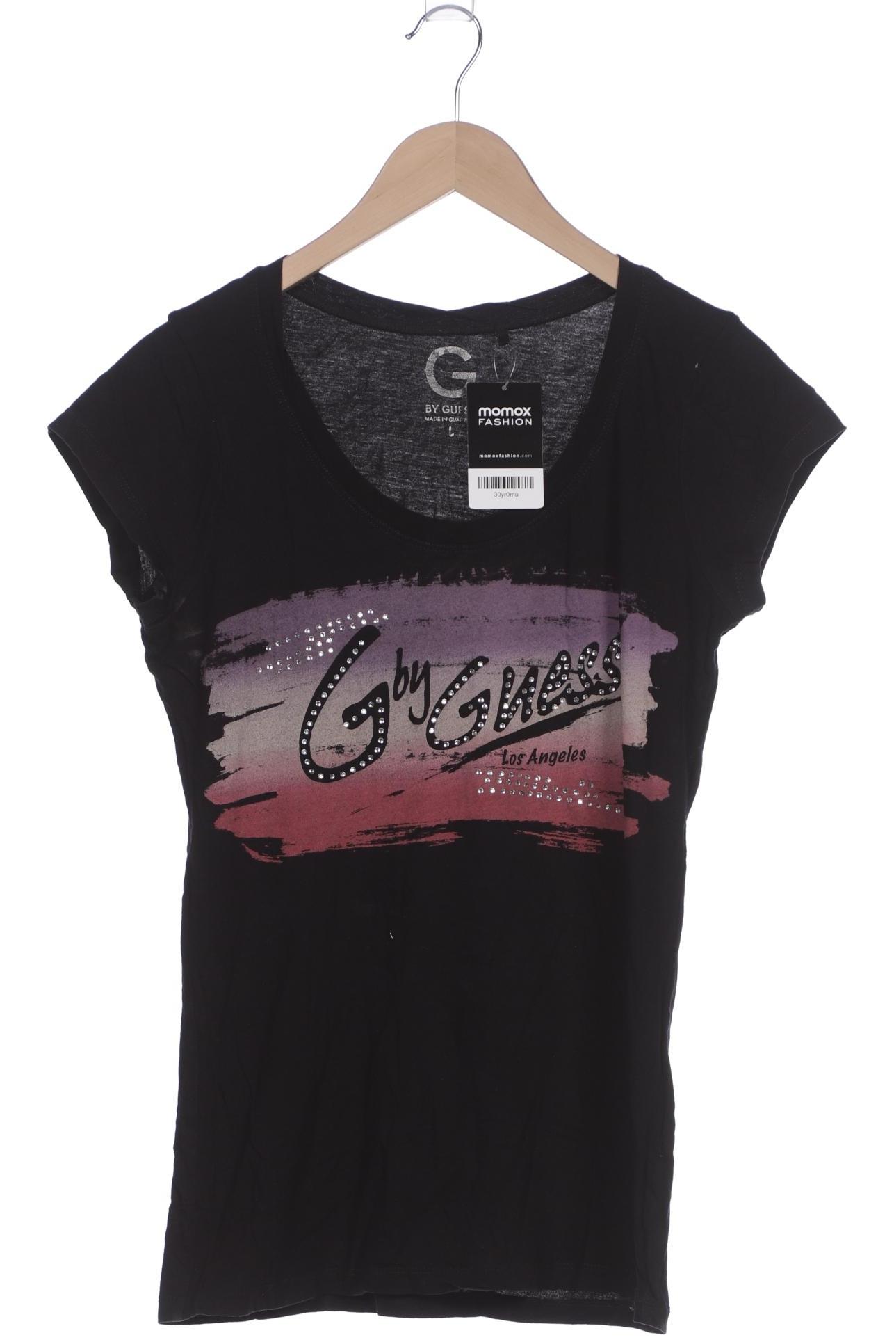 

G by Guess Damen T-Shirt, schwarz, Gr. 42