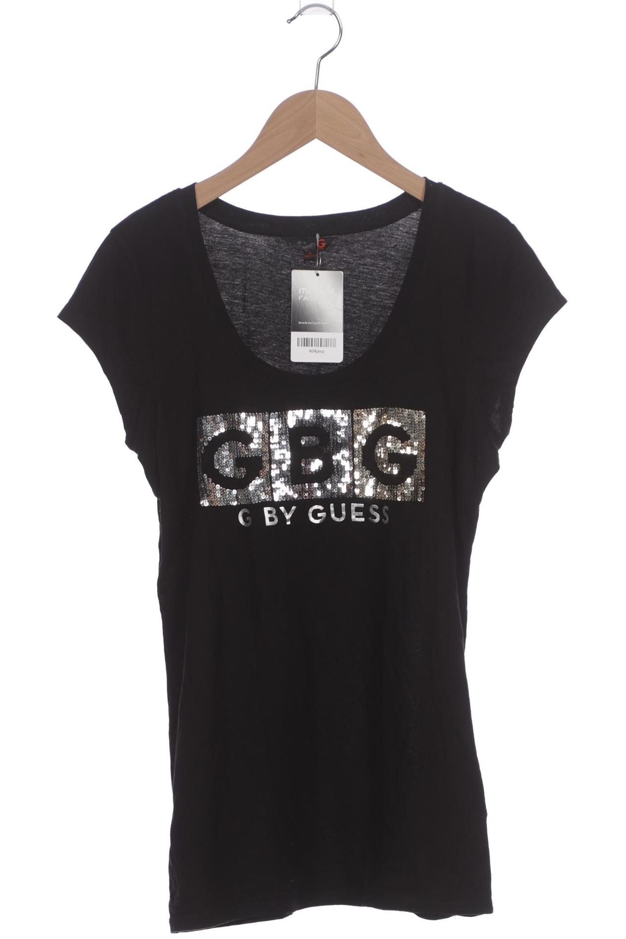 

G by Guess Damen T-Shirt, schwarz, Gr. 42