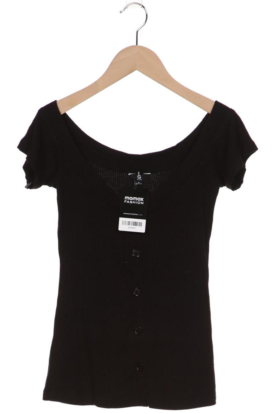 

G by Guess Damen T-Shirt, schwarz, Gr. 38