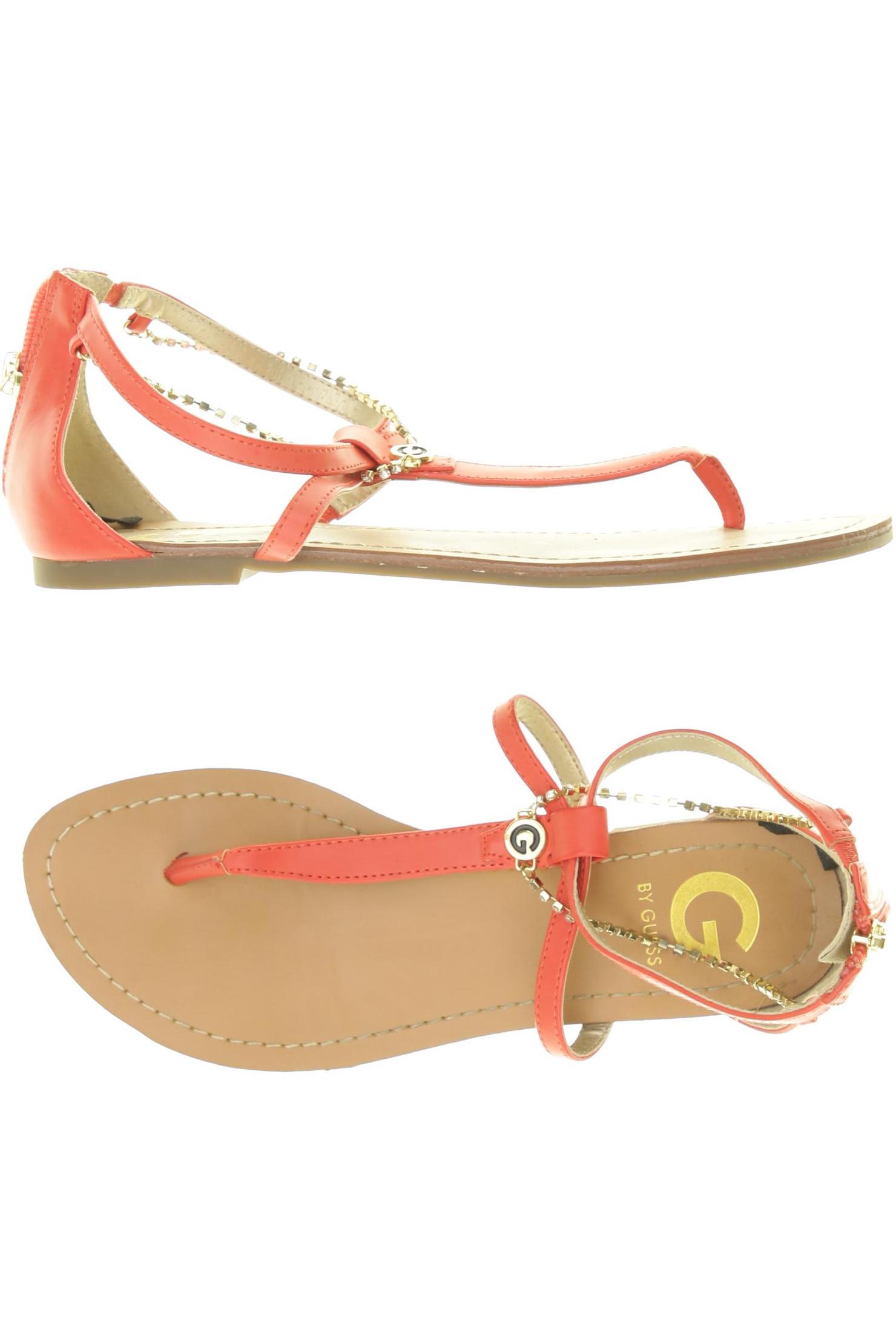 

G by Guess Damen Sandale, orange, Gr. 7.5