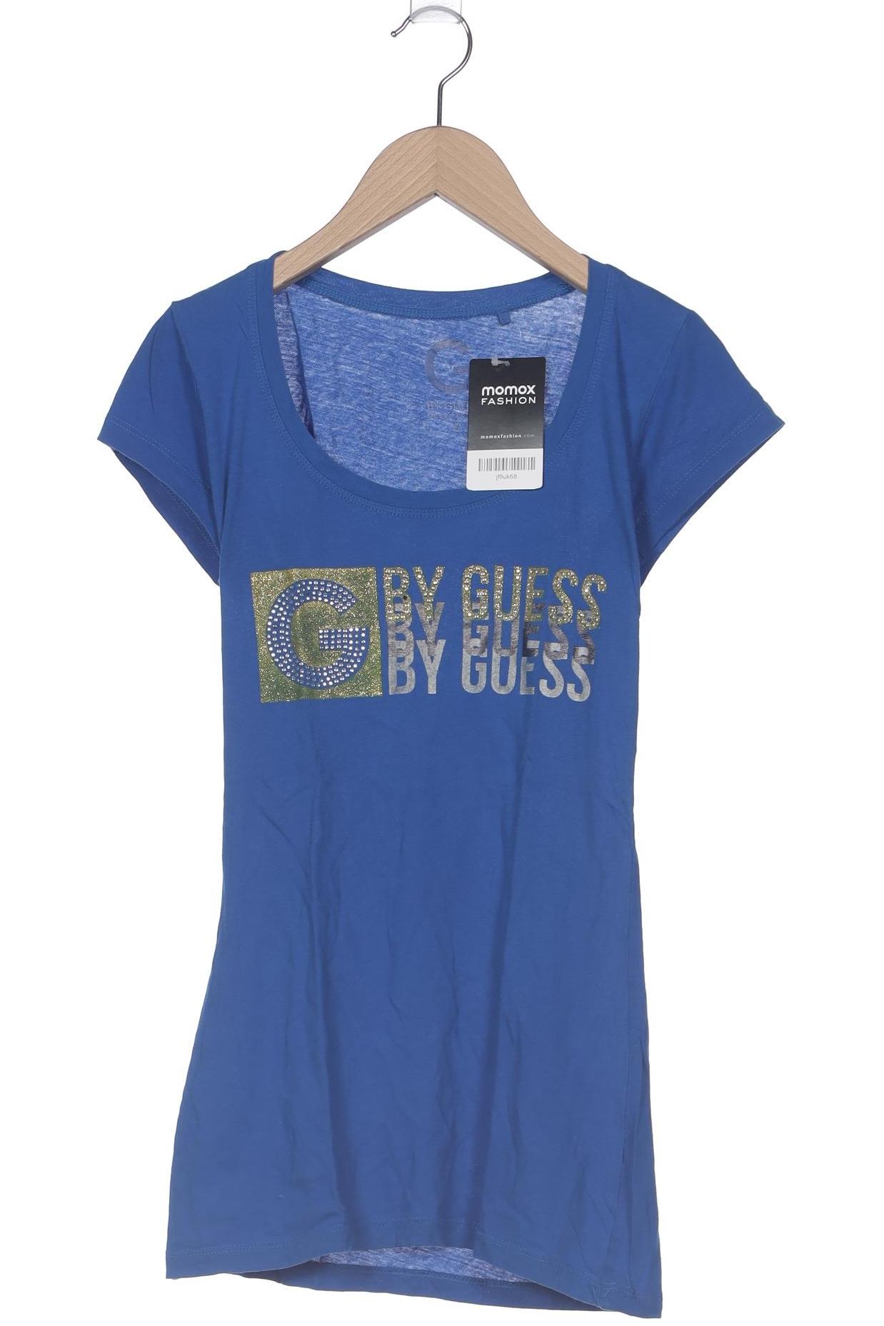 

G by Guess Damen T-Shirt, blau, Gr. 36