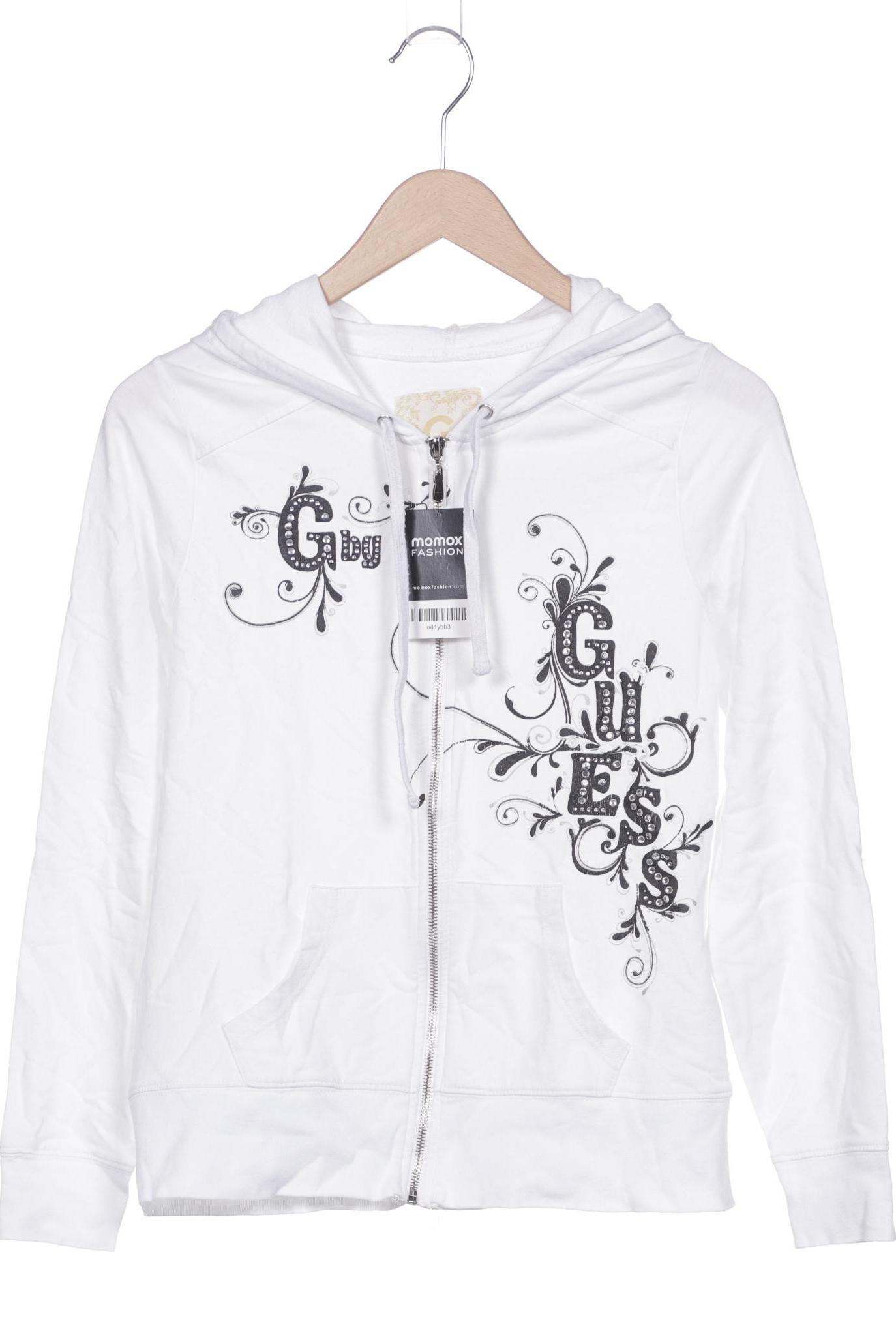 

G by Guess Damen Kapuzenpullover, weiß, Gr. 42