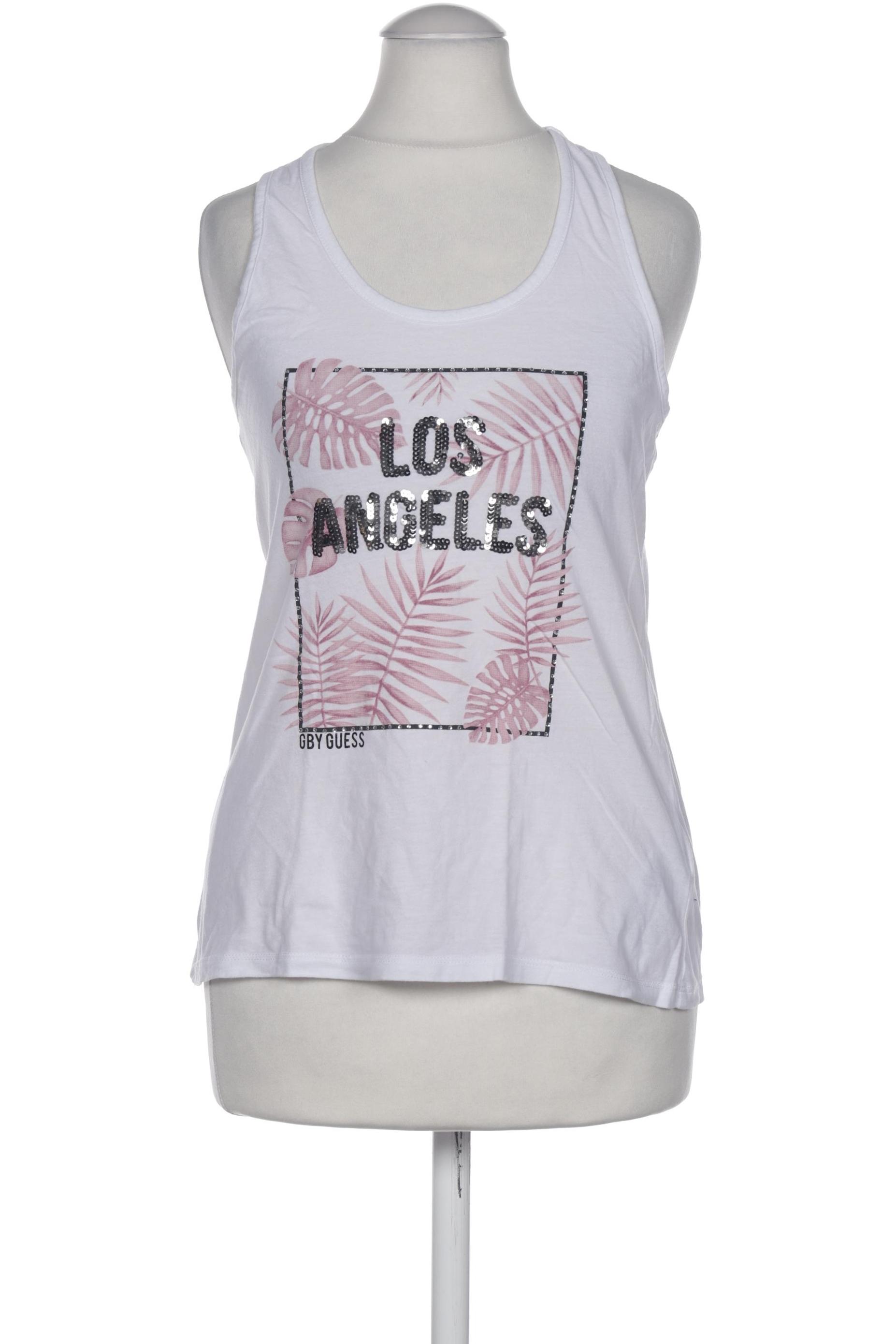 

G by Guess Damen Top, weiß, Gr. 36