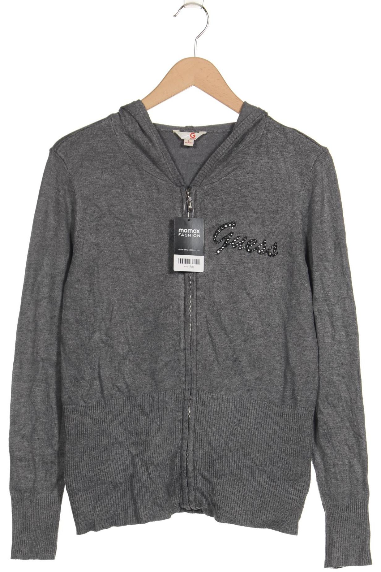 

G by Guess Damen Strickjacke, grau, Gr. 42