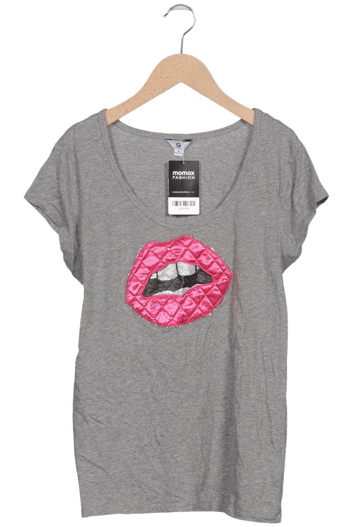

G by Guess Damen T-Shirt, grau, Gr. 44