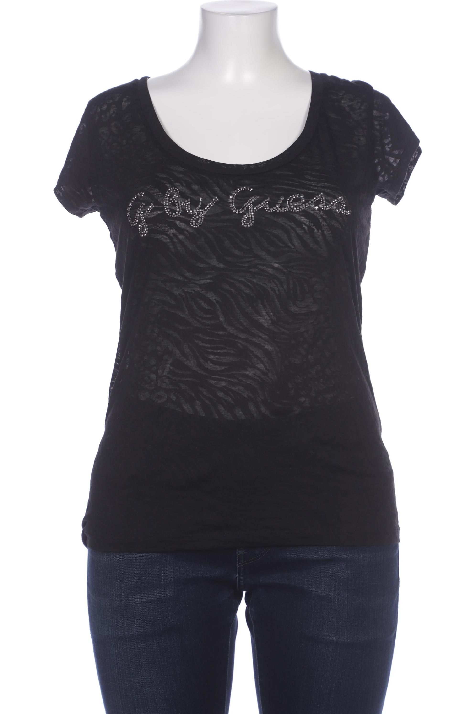 

G by Guess Damen T-Shirt, schwarz, Gr. 44