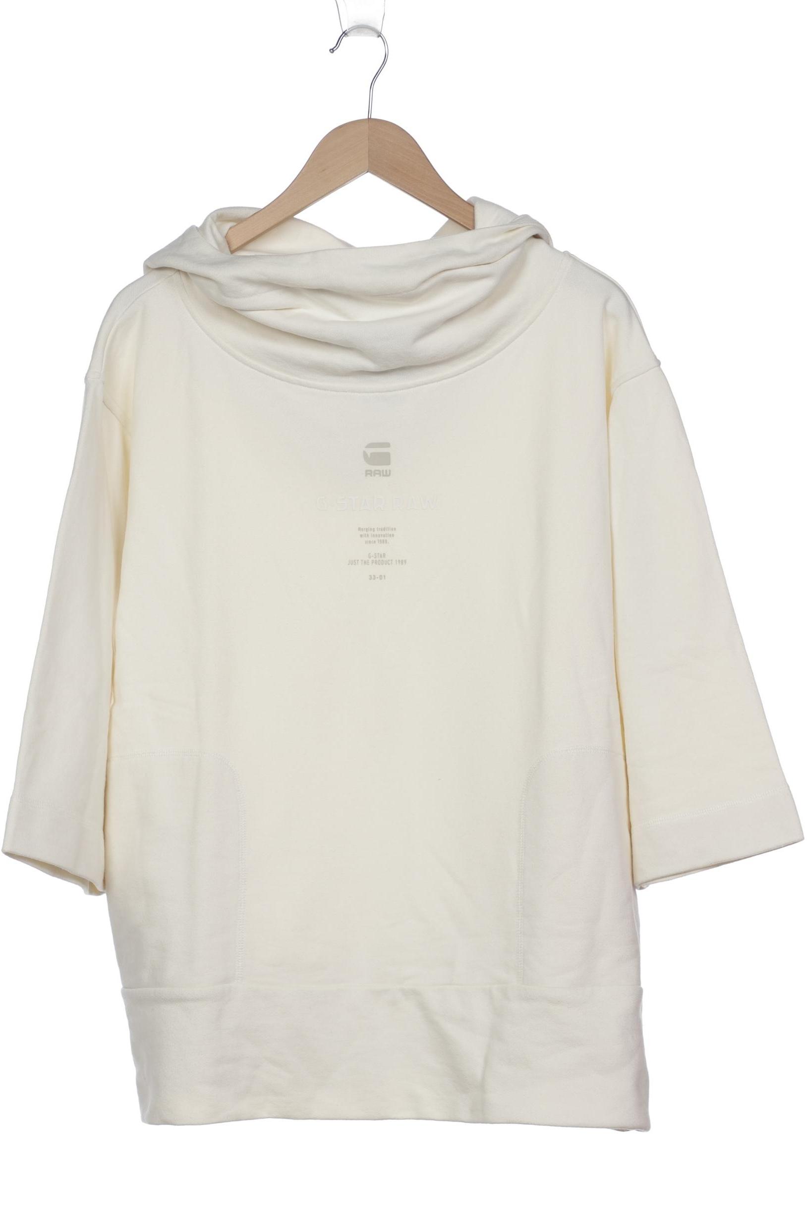 

G Star RAW Damen Kapuzenpullover, cremeweiß, Gr. 46