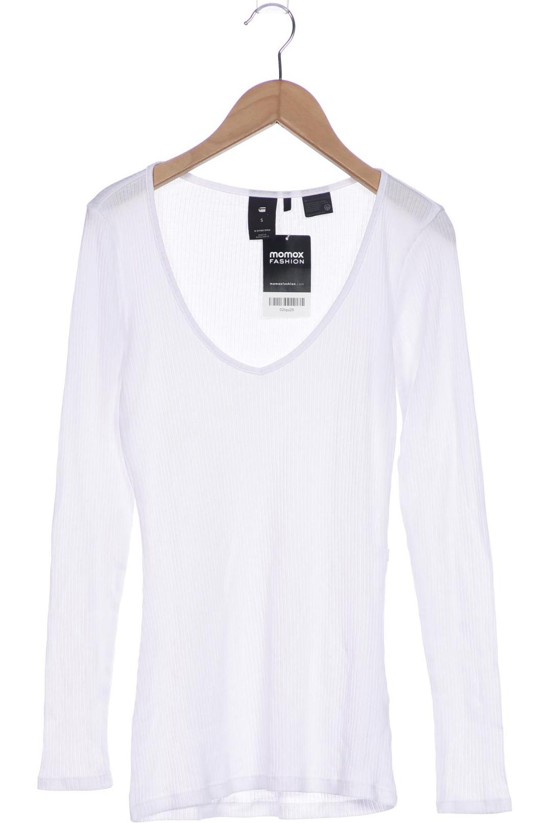 

G Star RAW Damen Langarmshirt, weiß, Gr. 36