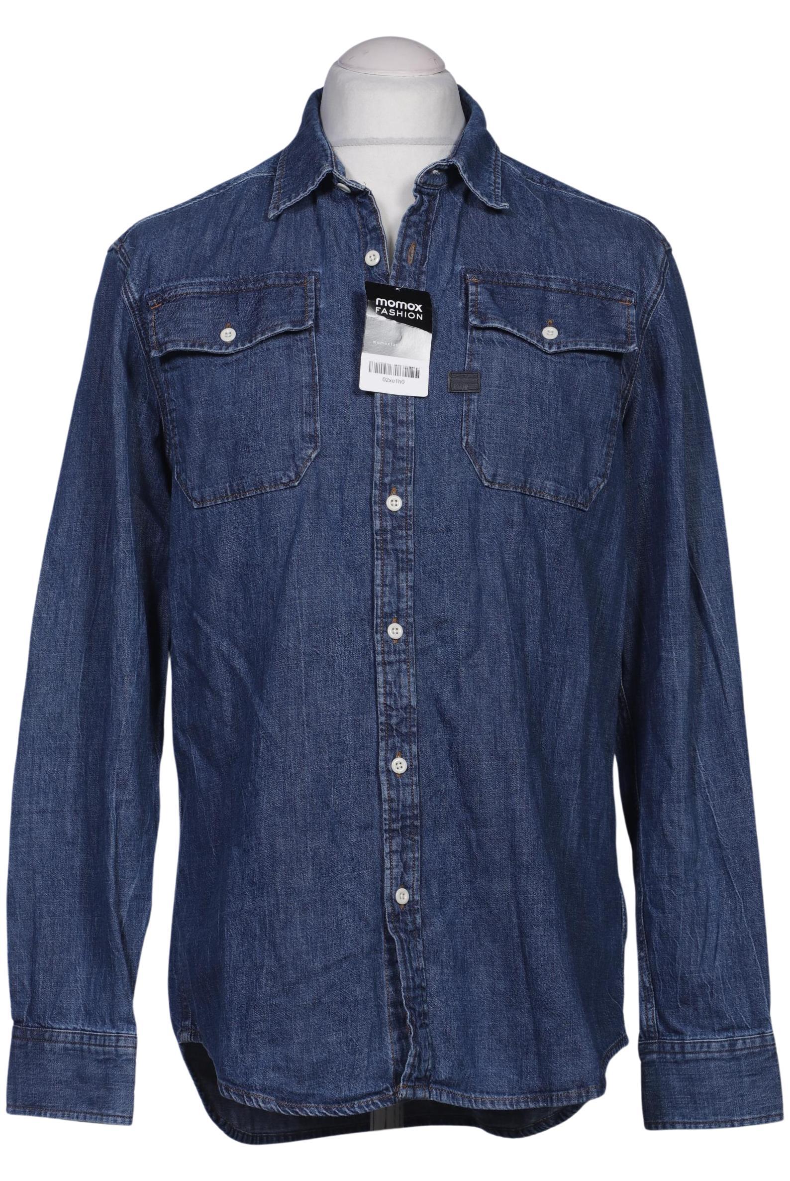 

G Star RAW Herren Hemd, blau, Gr. 52