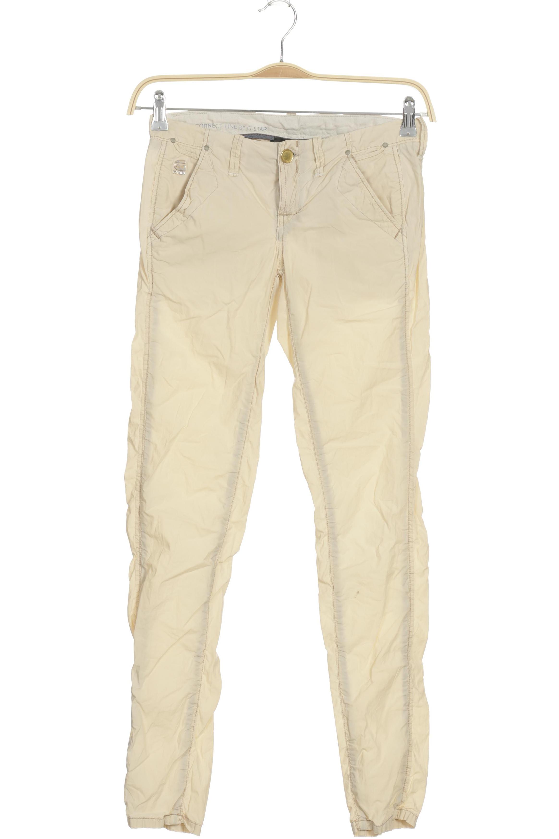

G Star RAW Damen Stoffhose, beige, Gr. 25