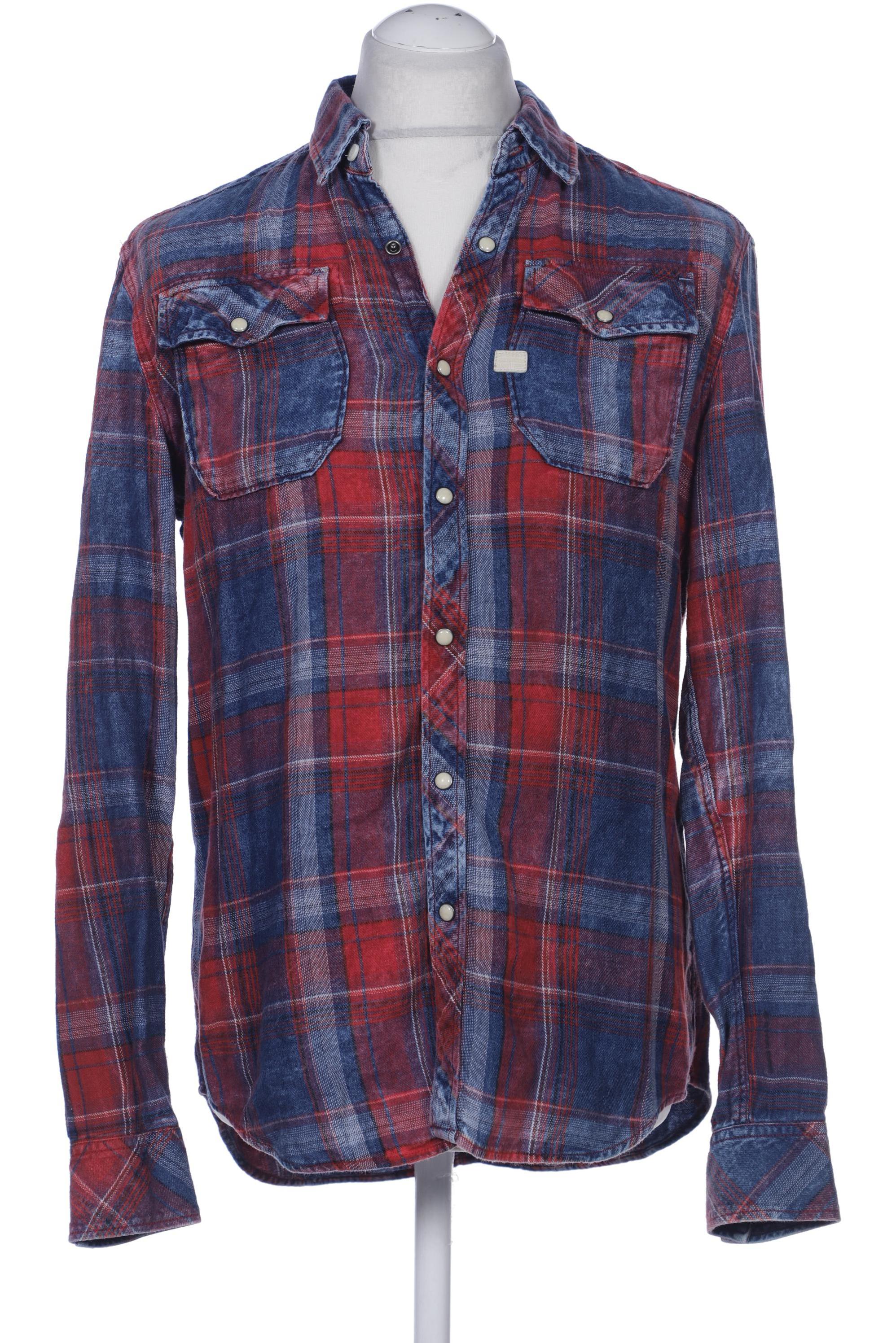 

G Star RAW Herren Hemd, blau, Gr. 48
