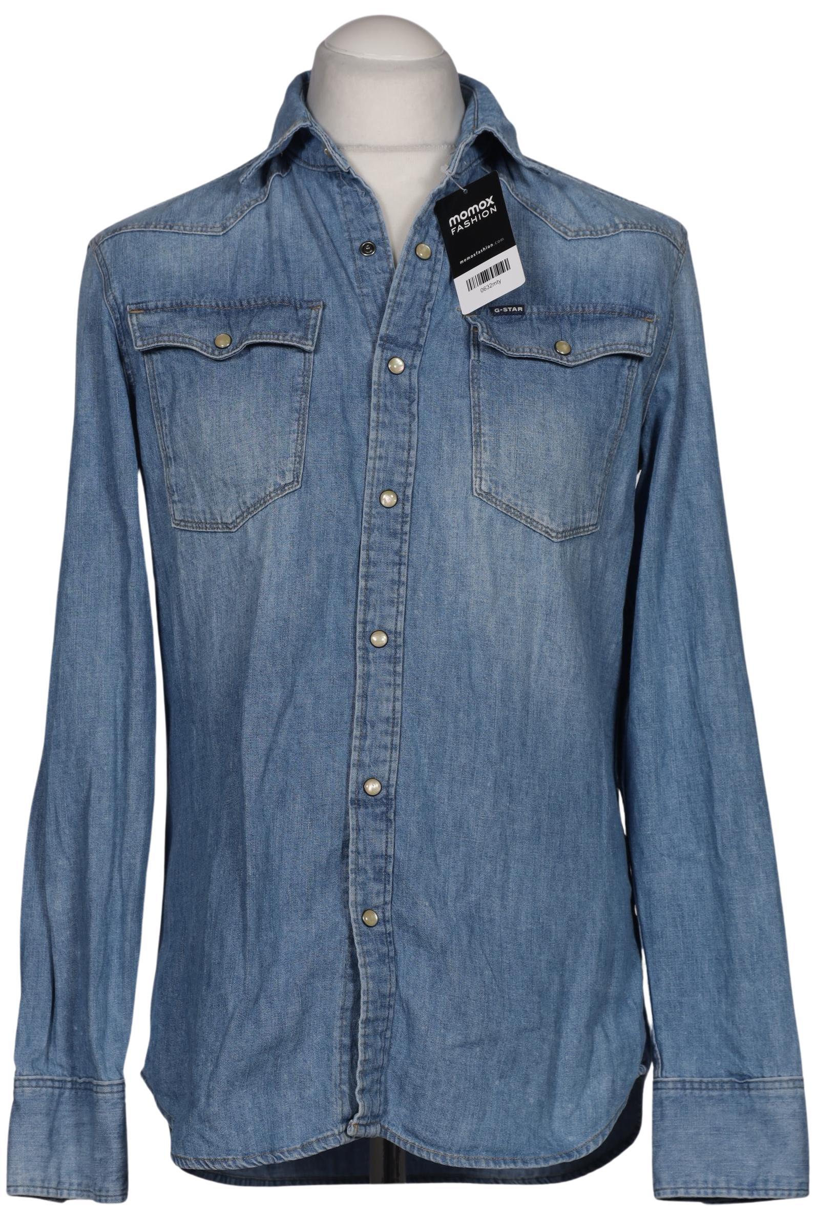 

G Star RAW Herren Hemd, blau, Gr. 48