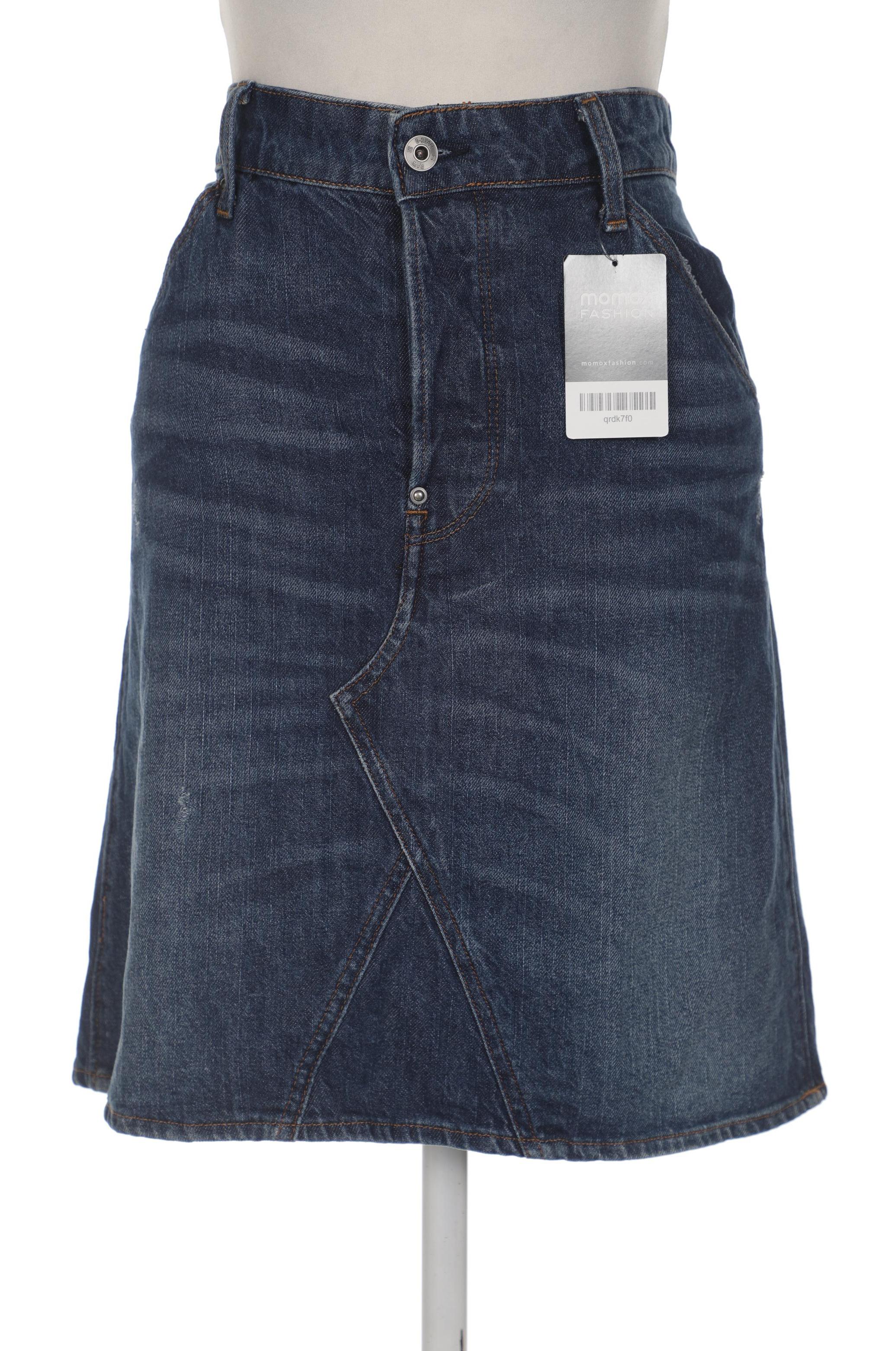 

G STAR RAW Damen Rock, marineblau