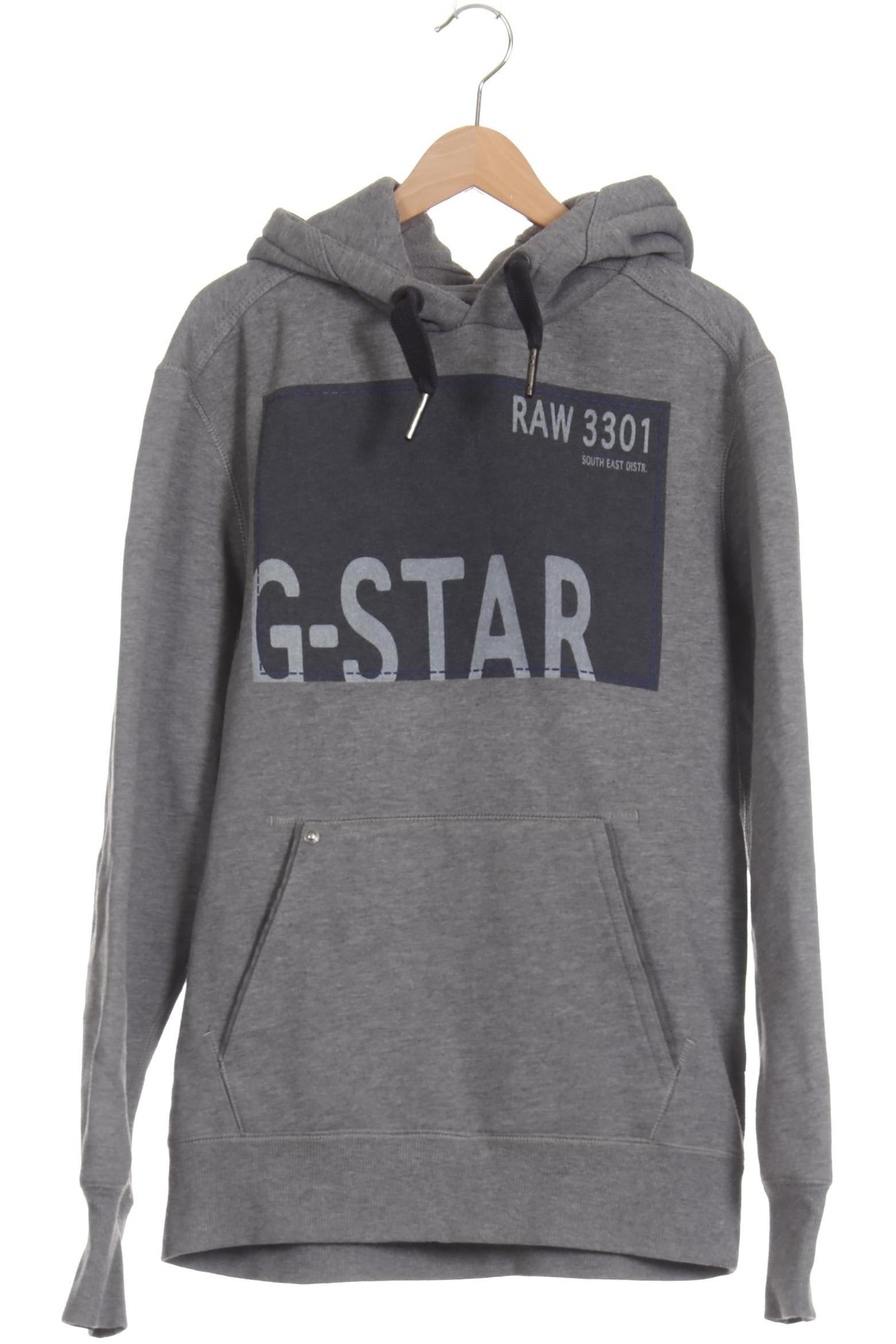 

G Star RAW Herren Kapuzenpullover, grau, Gr.