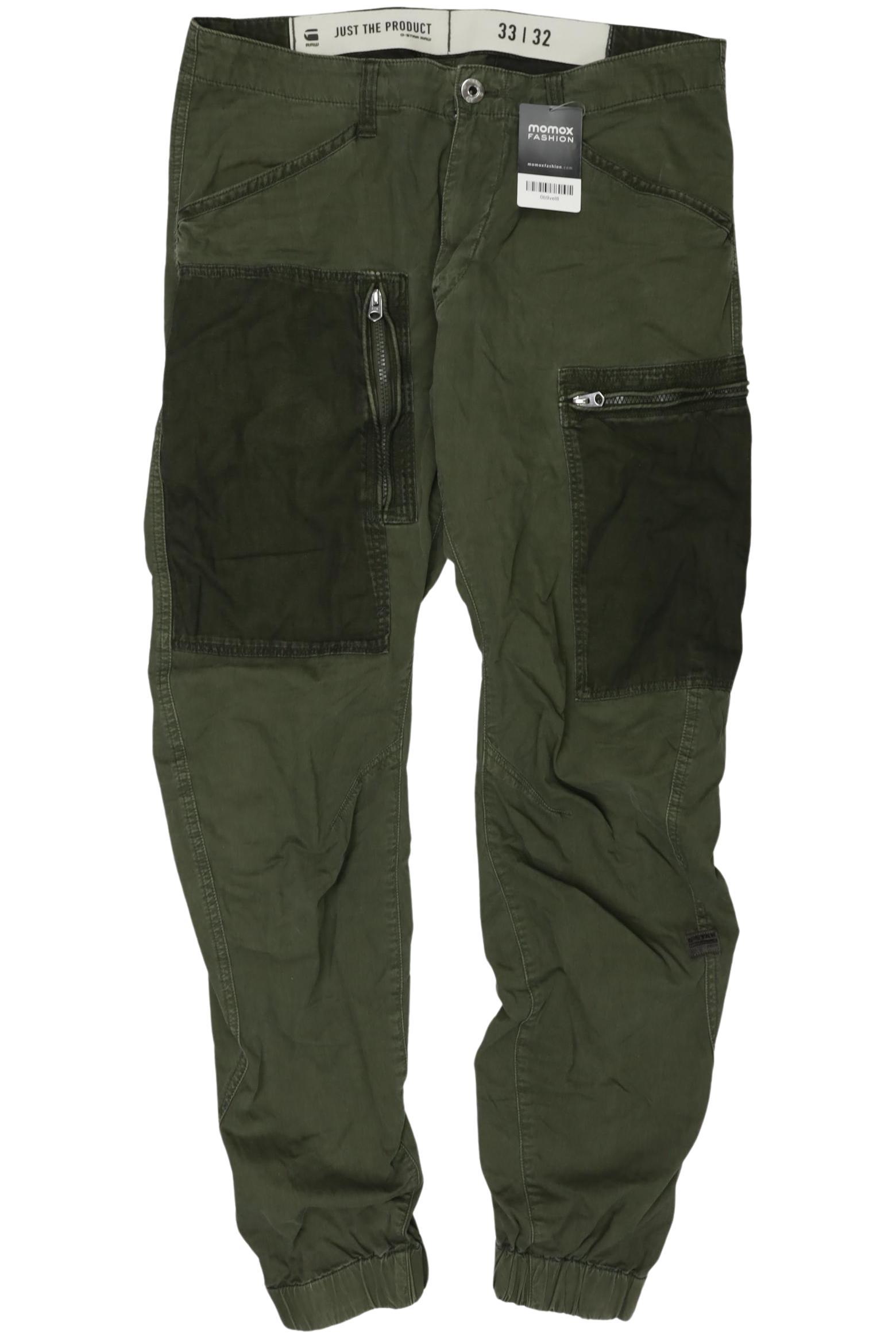 

G Star RAW Herren Stoffhose, grün, Gr. 33