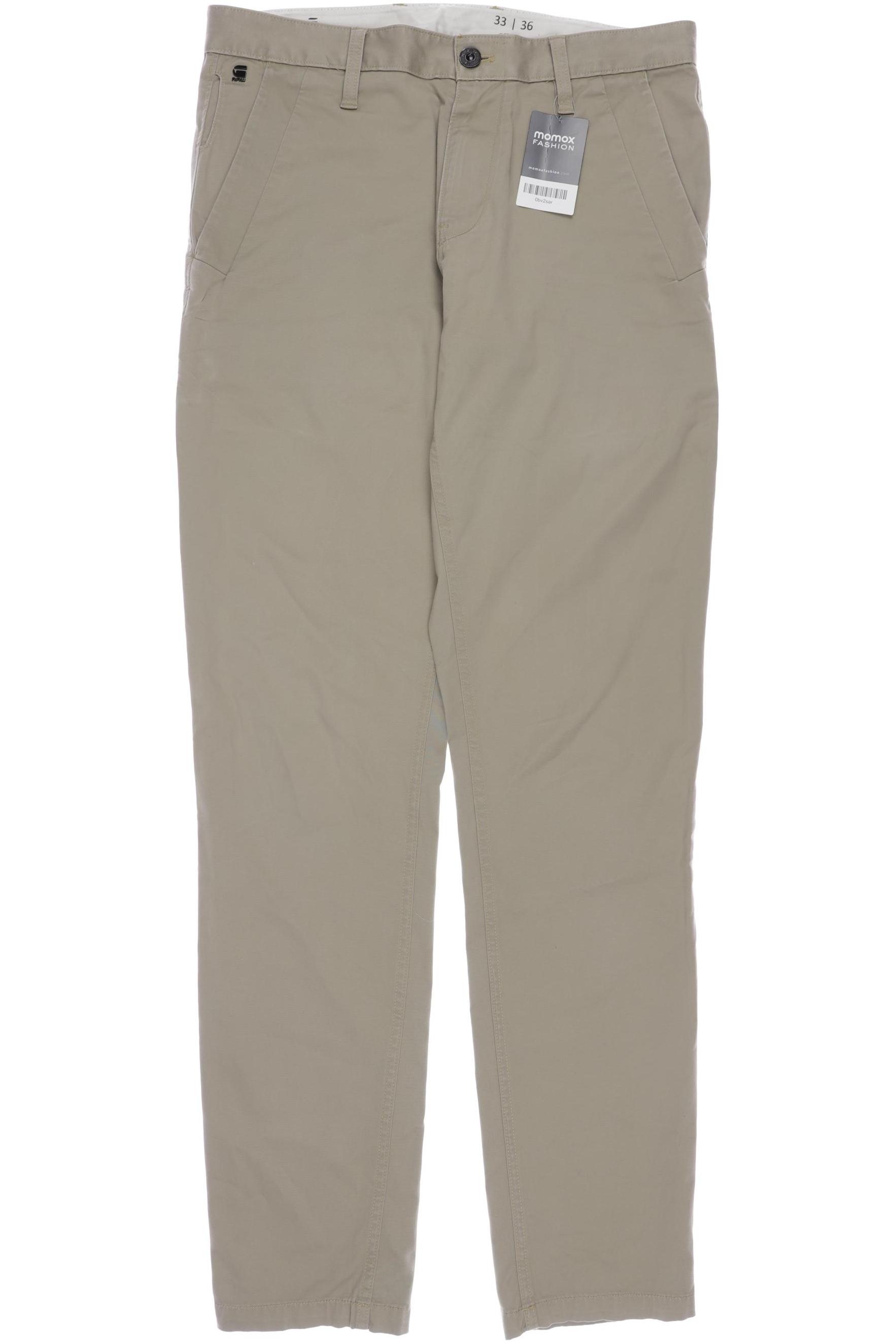 

G STAR RAW Herren Stoffhose, beige