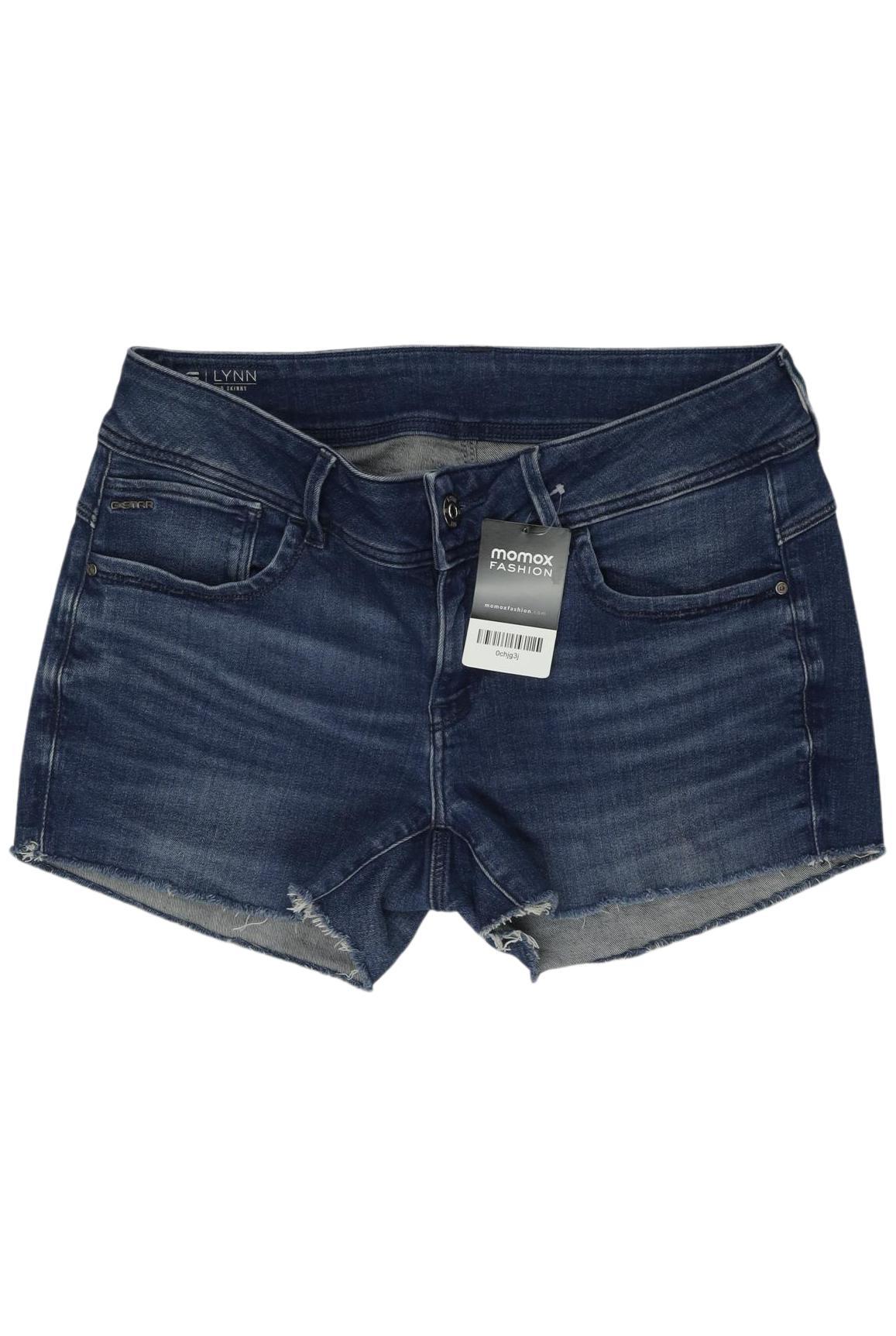 

G Star RAW Damen Shorts, blau, Gr. 32