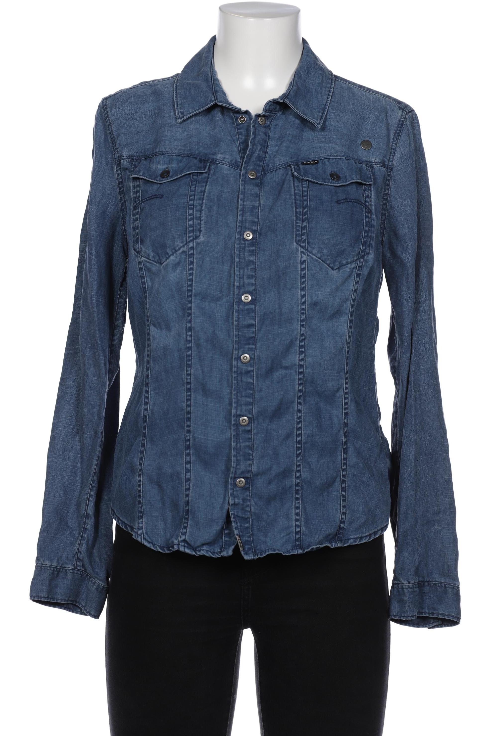 

G Star RAW Damen Bluse, blau, Gr. 42
