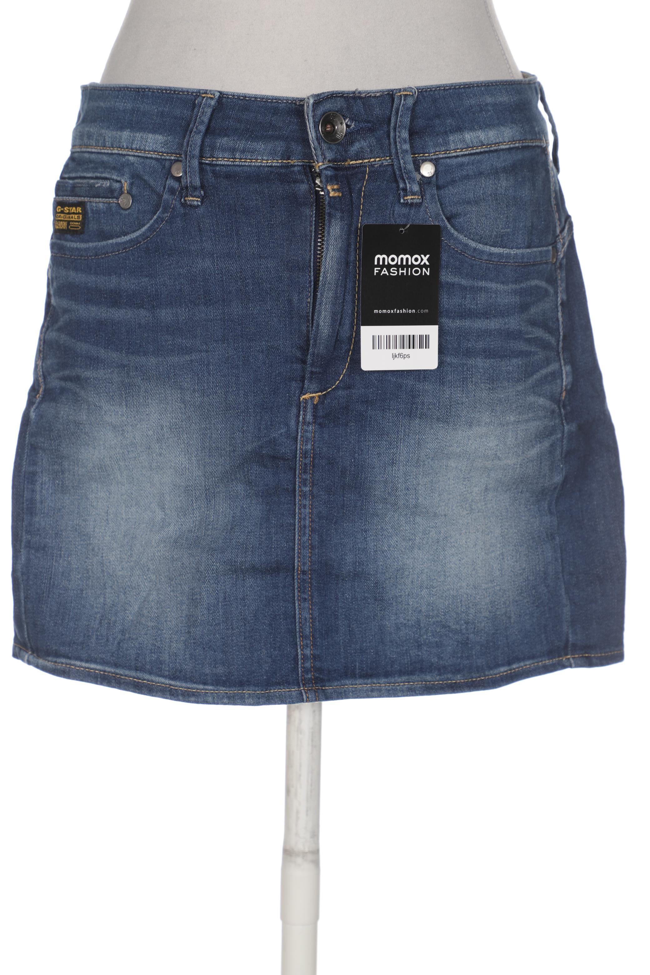 

G Star RAW Damen Rock, blau, Gr. 28