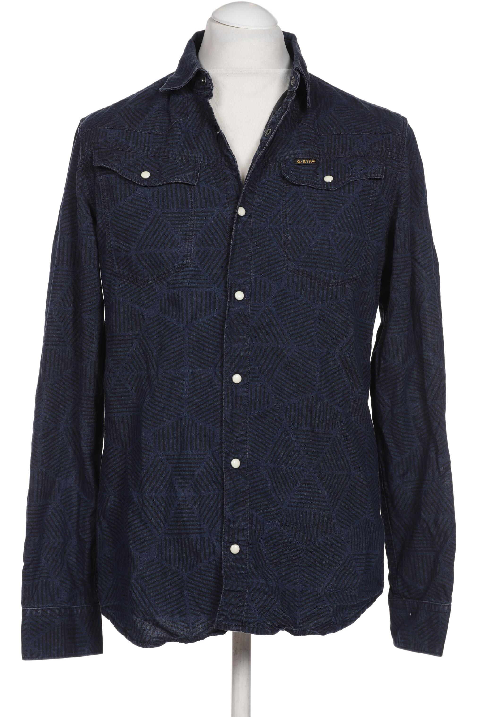 

G STAR RAW Herren Hemd, marineblau